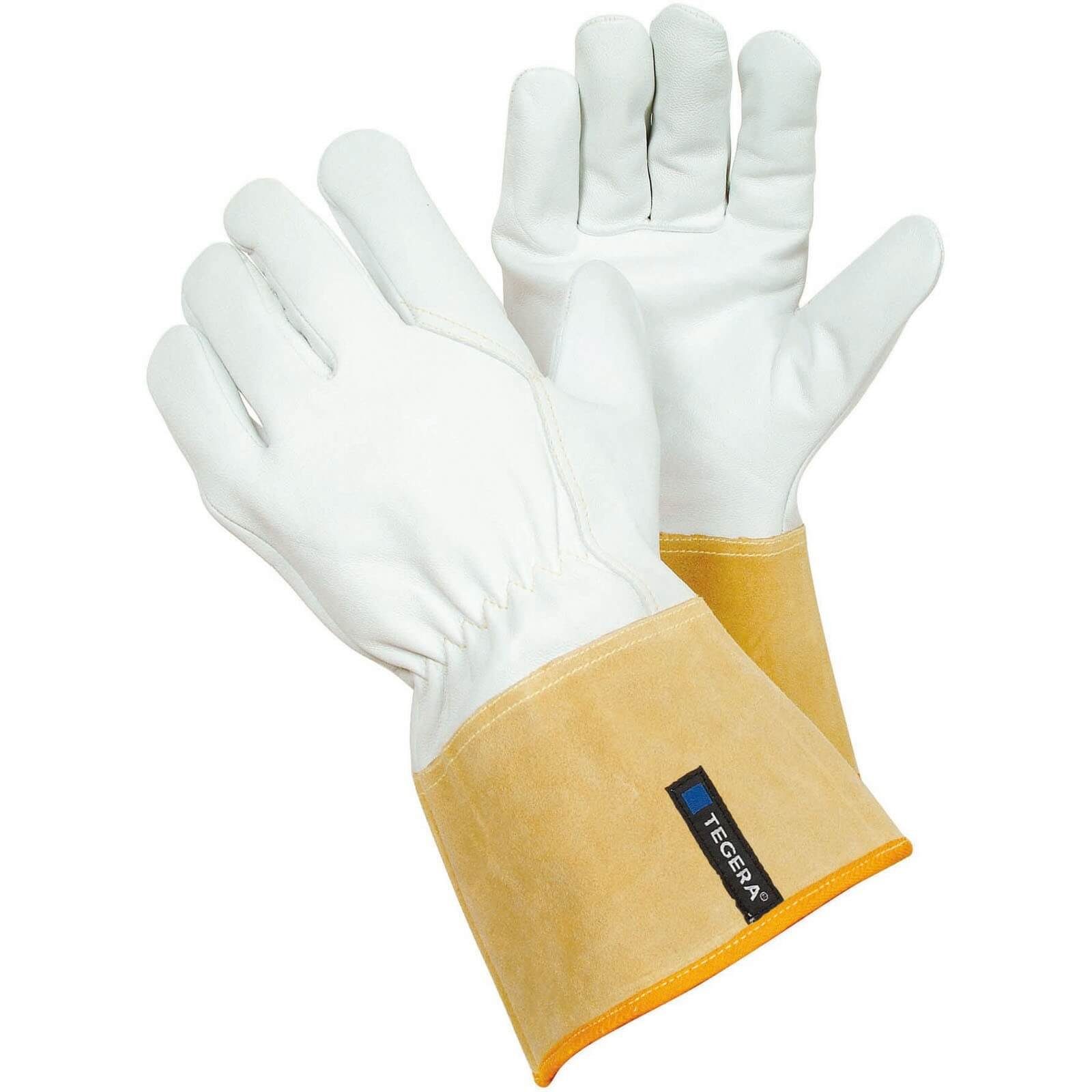 10 Hitzeschutzhandschuhe Typ WIG TEGERA Schweisserhandschuhe TEGERA® 126 - Größe Schutzhandschuhe