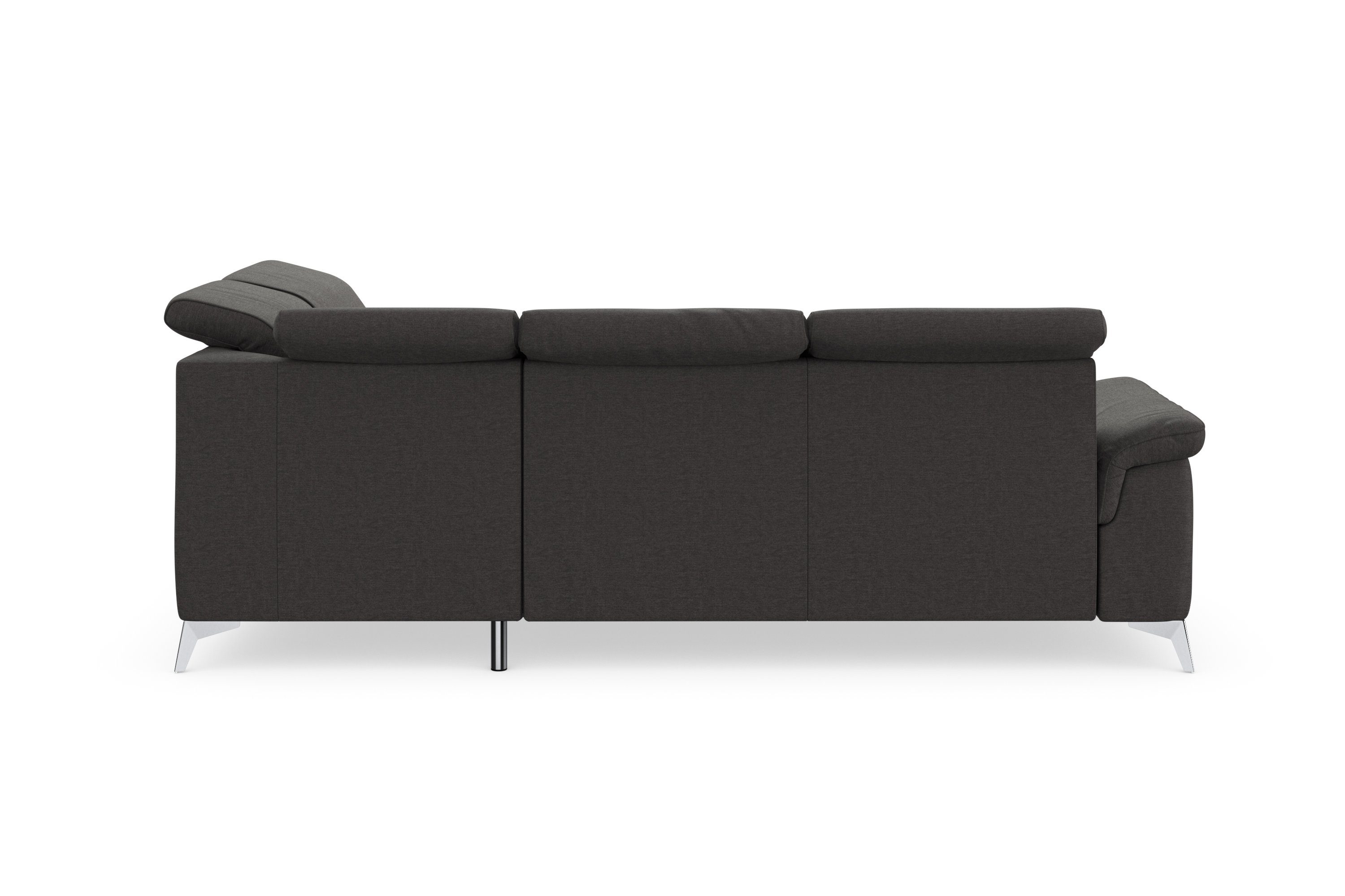 sit&more Ecksofa Sinatra, optional Armteilfunktion mit mane, mit Kopfteilverstellung und