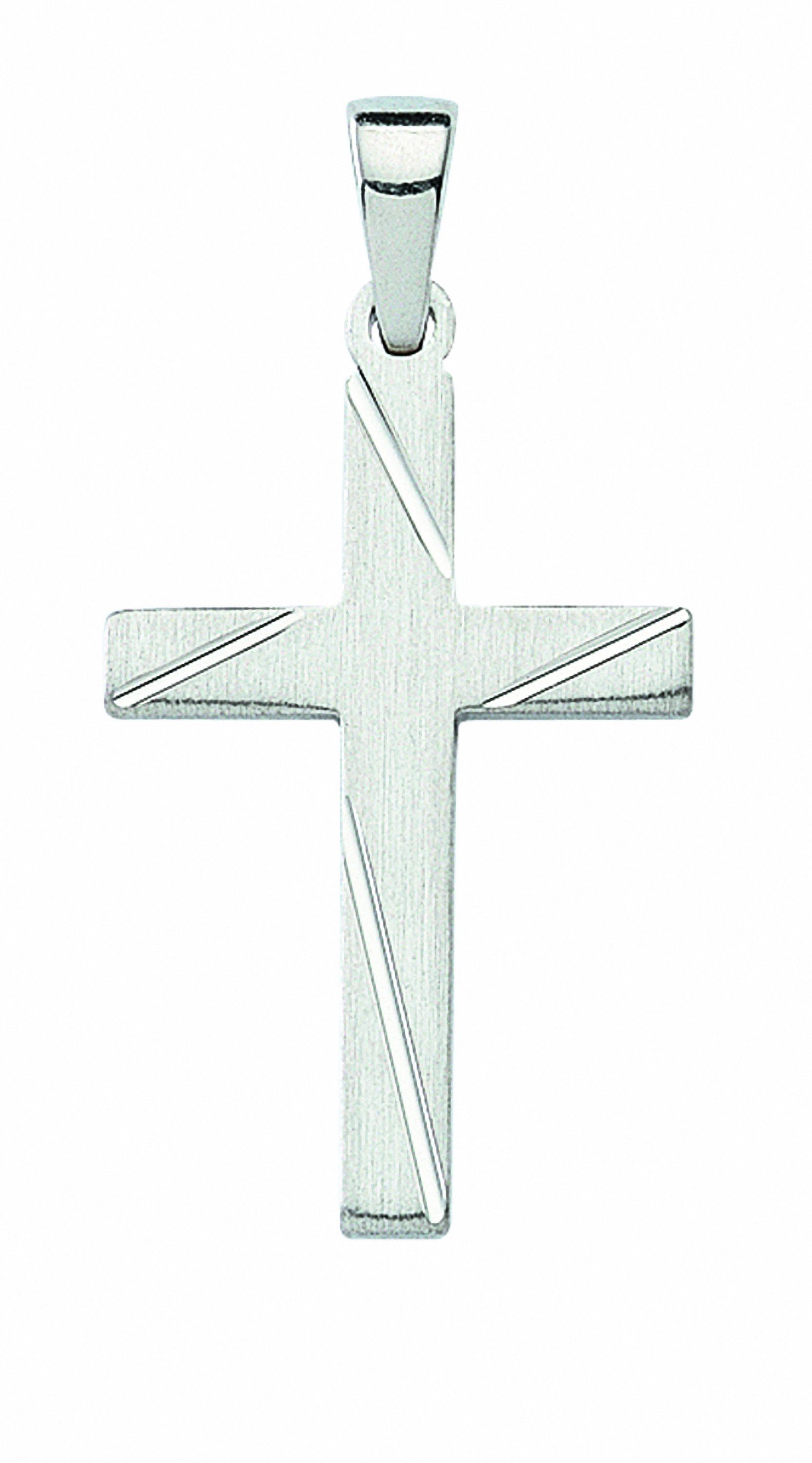 Adelia´s Kettenanhänger 925 Silber Kreuz Anhänger, Silberschmuck für Damen  & Herren | Kettenanhänger