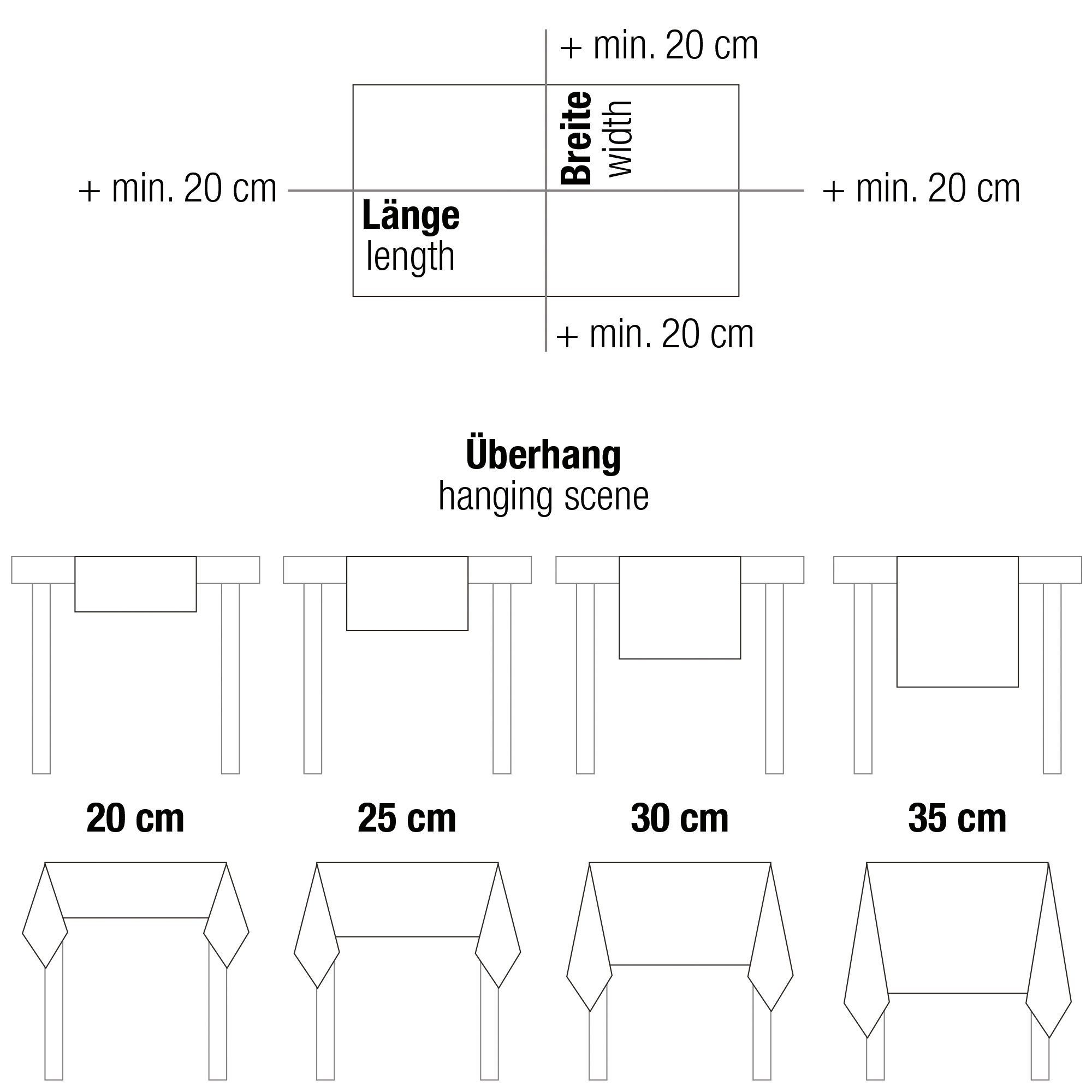 sander table + home Tischdecke Tischläufer günstig online kaufen