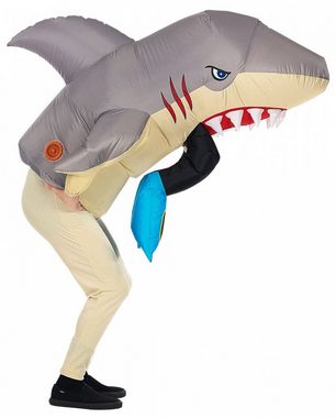 Horror-Shop Kostüm »Aufblasbares Hai-Attacke Kostüm für Erwachsene«