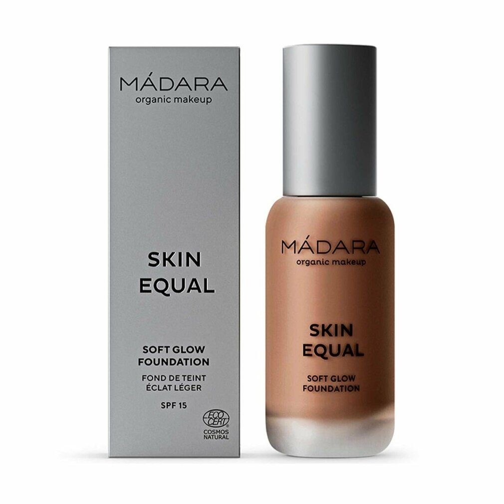 Madara Foundation Mádara Equal Base Soft Glow Spf15 90 Chestnut 30ml