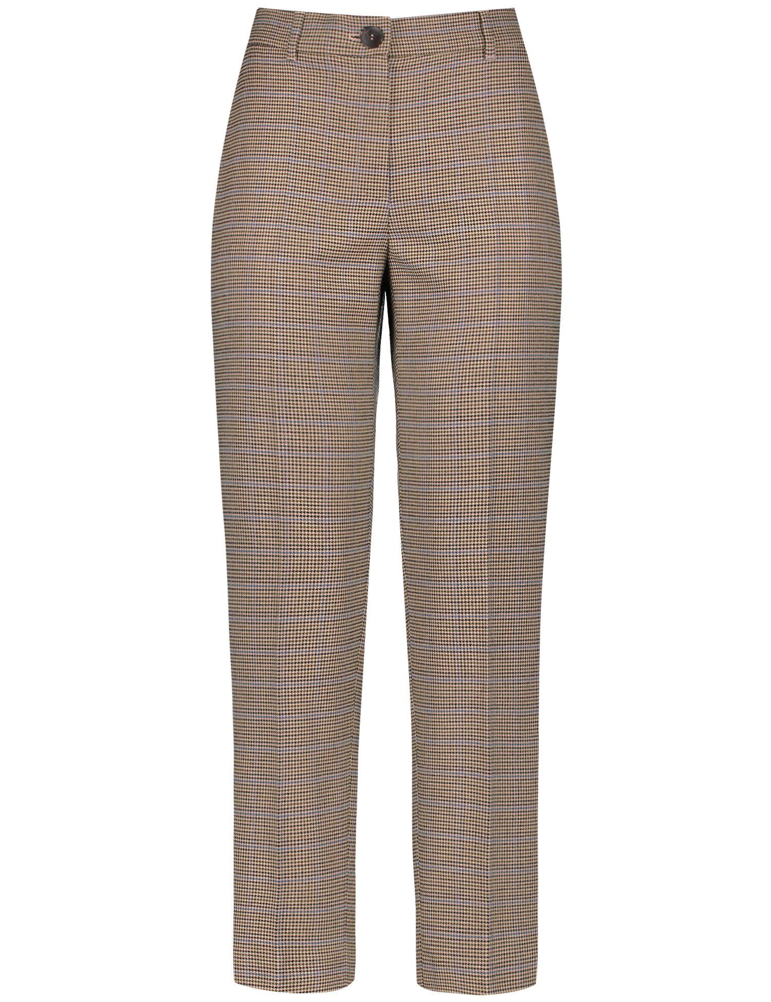 GERRY WEBER Stoffhose Hose Mit Mini-hahnentritt