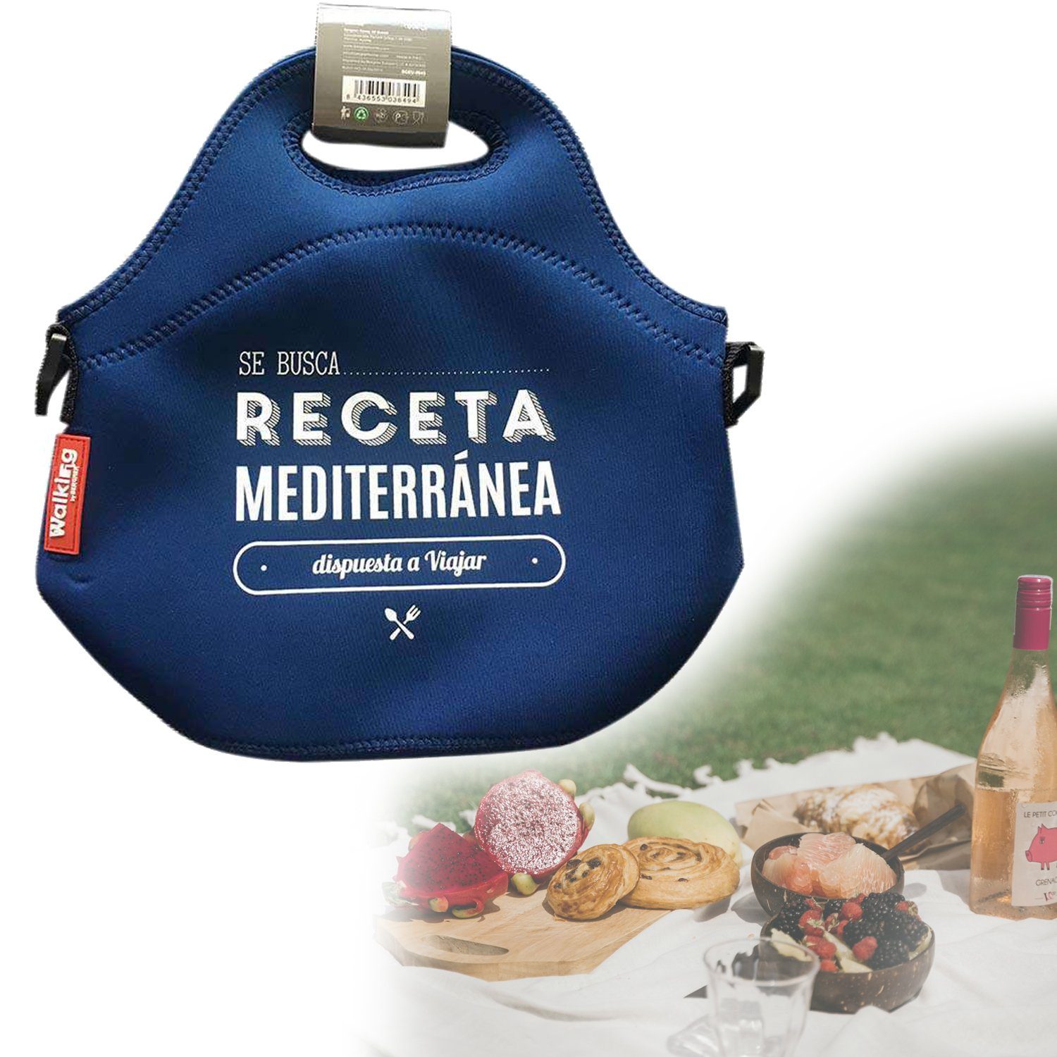 Bergner Tourenrucksack BERGNER MEDITERRANEAN RECIPE Lunchtasche Kühltasche klein Arbeit