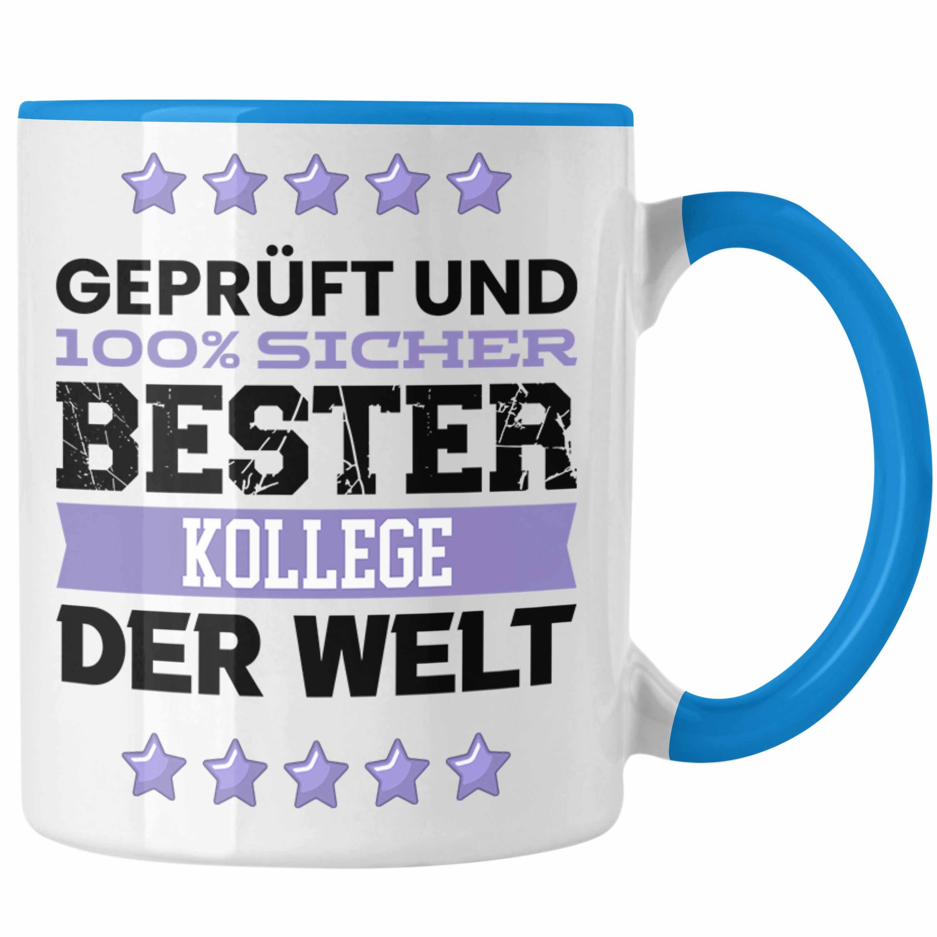 Blau Arbeitskollege Tasse für Tasse Trendation Der - Welt Kollege Trendation Bester Geschenk
