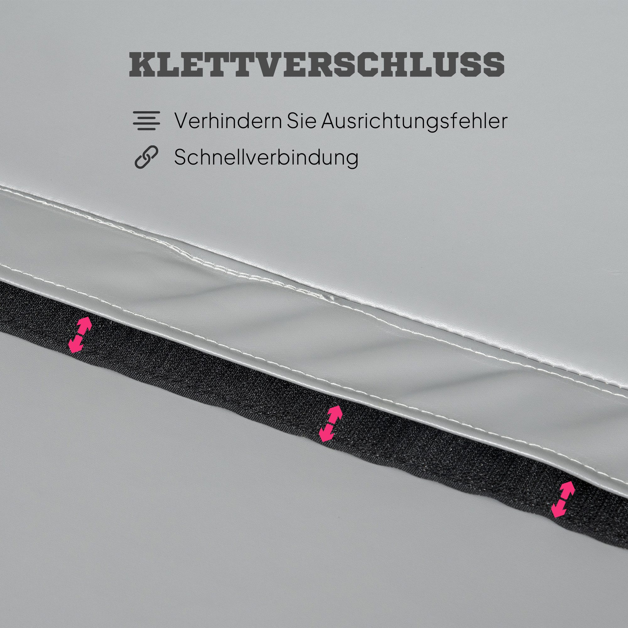 HOMCOM Fitnessmatte Pole Dance Matte 5 cm dick, faltbare Sicherheitsmatte (Stangentanz Schutzmatte, 1-St., Tanzstangenmatte), Stoßdämpfende Sicherheitsmatte, Gy – Bild 5 von 5