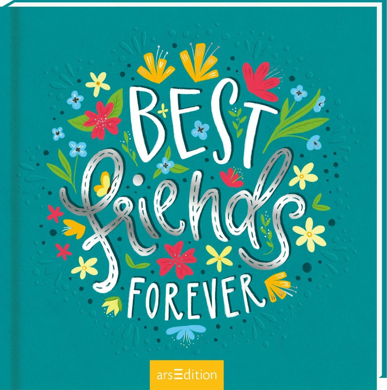 Poesiealbum Freundebuch Best Friends Forever (Handlettering)
