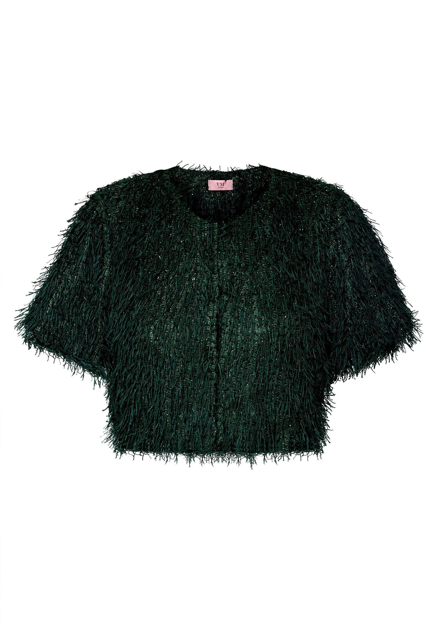 Vera Mont Bomberjacke Damen mit Lurexfaden