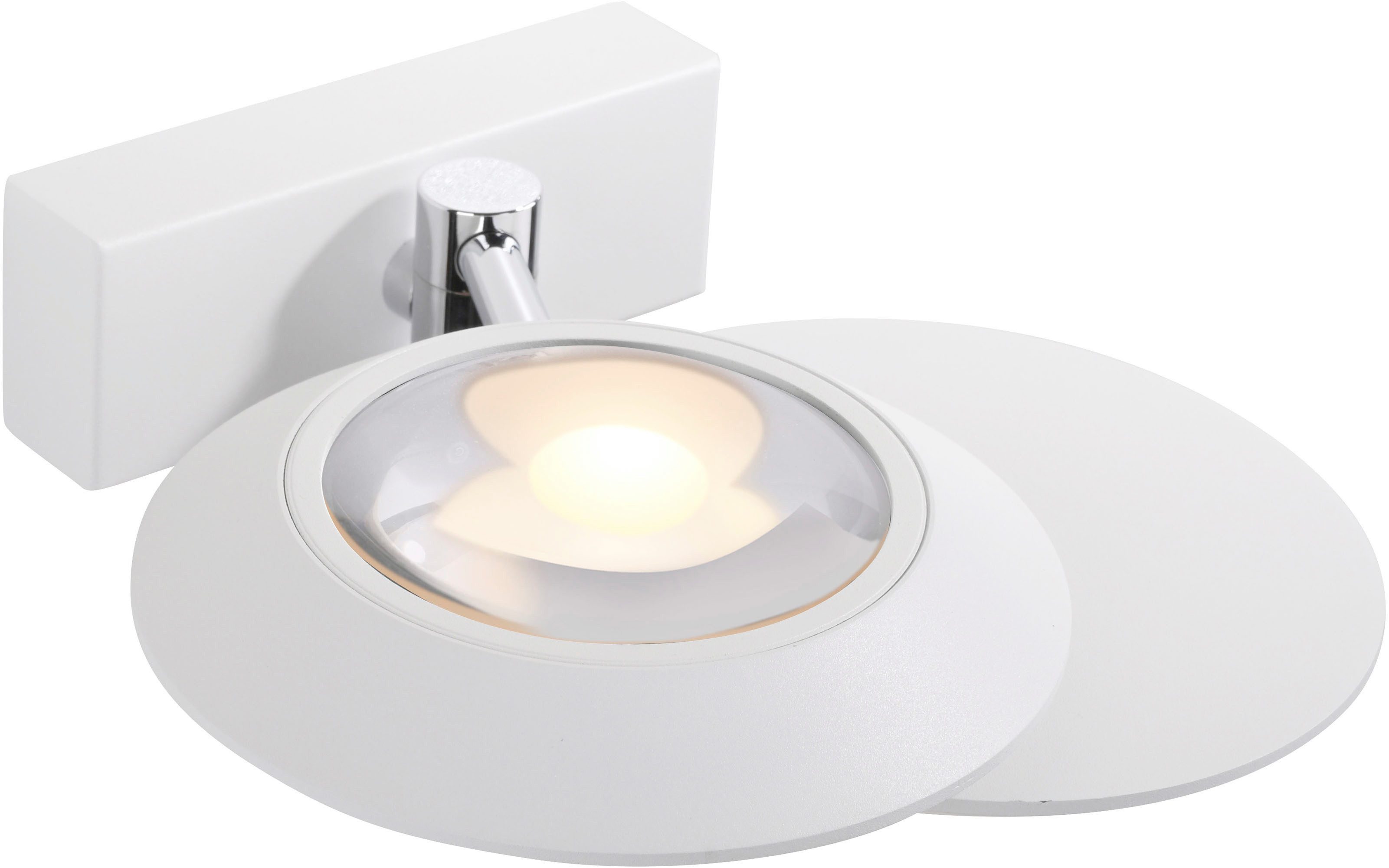 Neuhaus PURE LED Wandleuchte PURE Oculis, LED fest integriert, Warmweiß, Dimmfähig über separaten Tronicdimmer, dreh- & schwenkbar