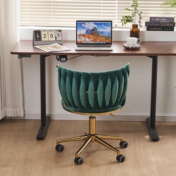 REDOM Bürostuhl Verstellbarer drehbare Schreibtischstuhl (geeignet für Wohnzimmer, Make-up, verschiedene Lernszenarien)