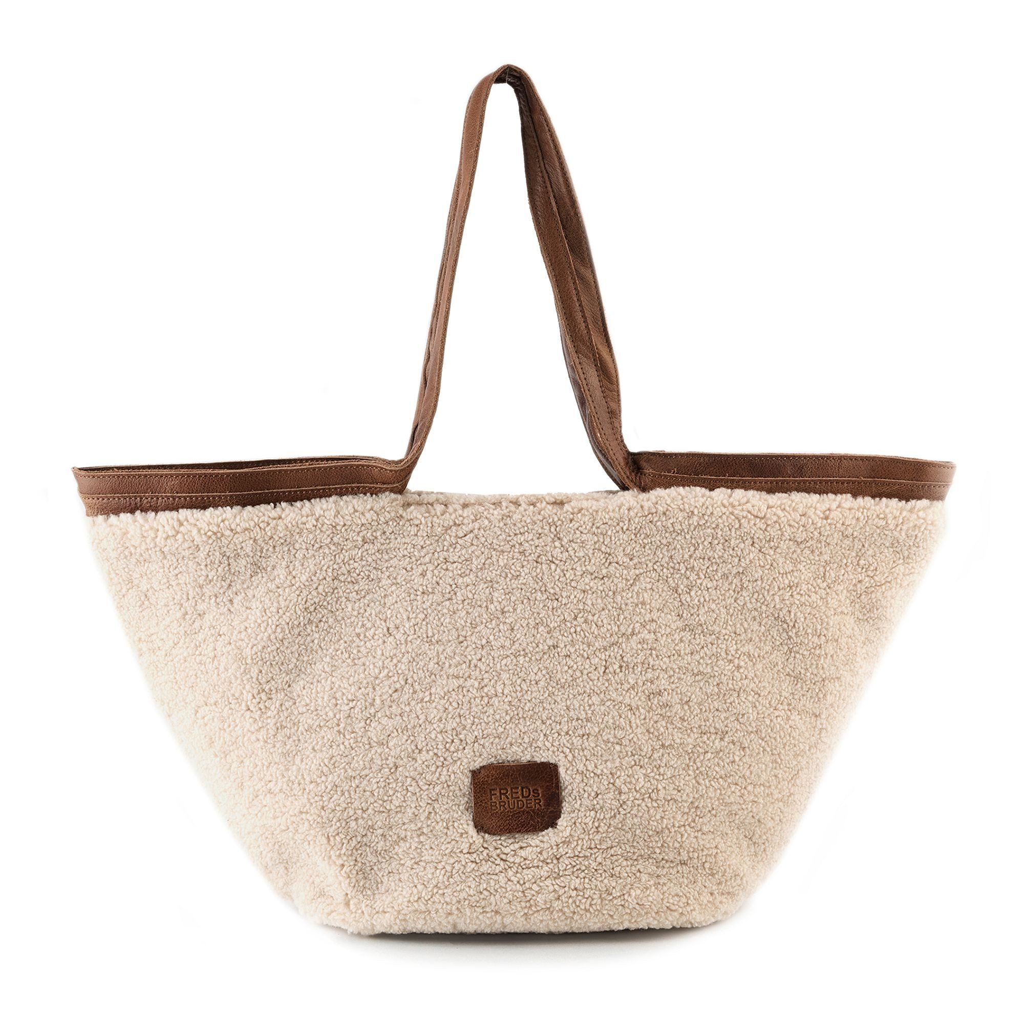 FREDsBRUDER Shopper Teddy Layer, Leder