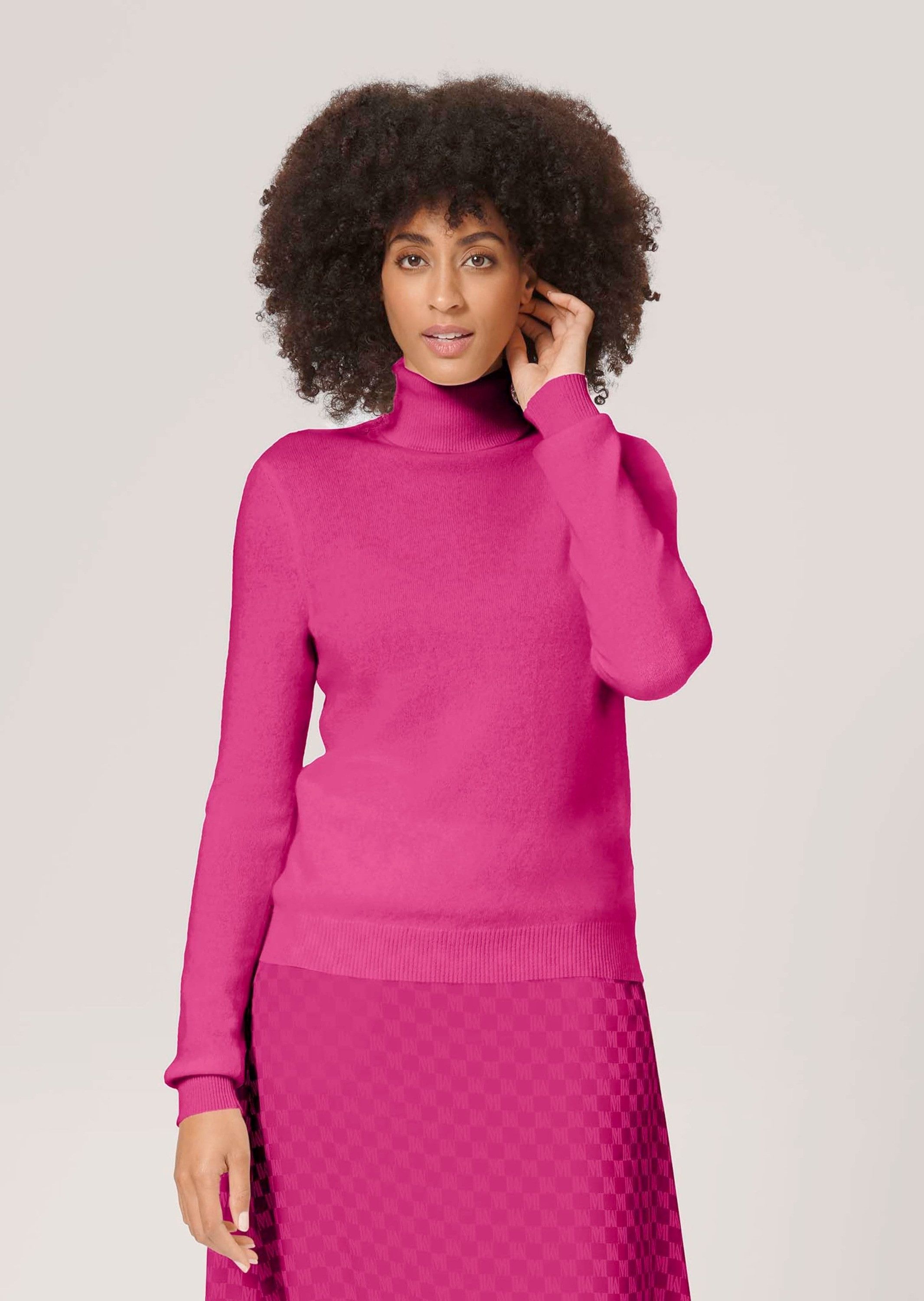 MADELEINE Strickpullover Zeitloser Strickpullover mit geripptem günstig online kaufen