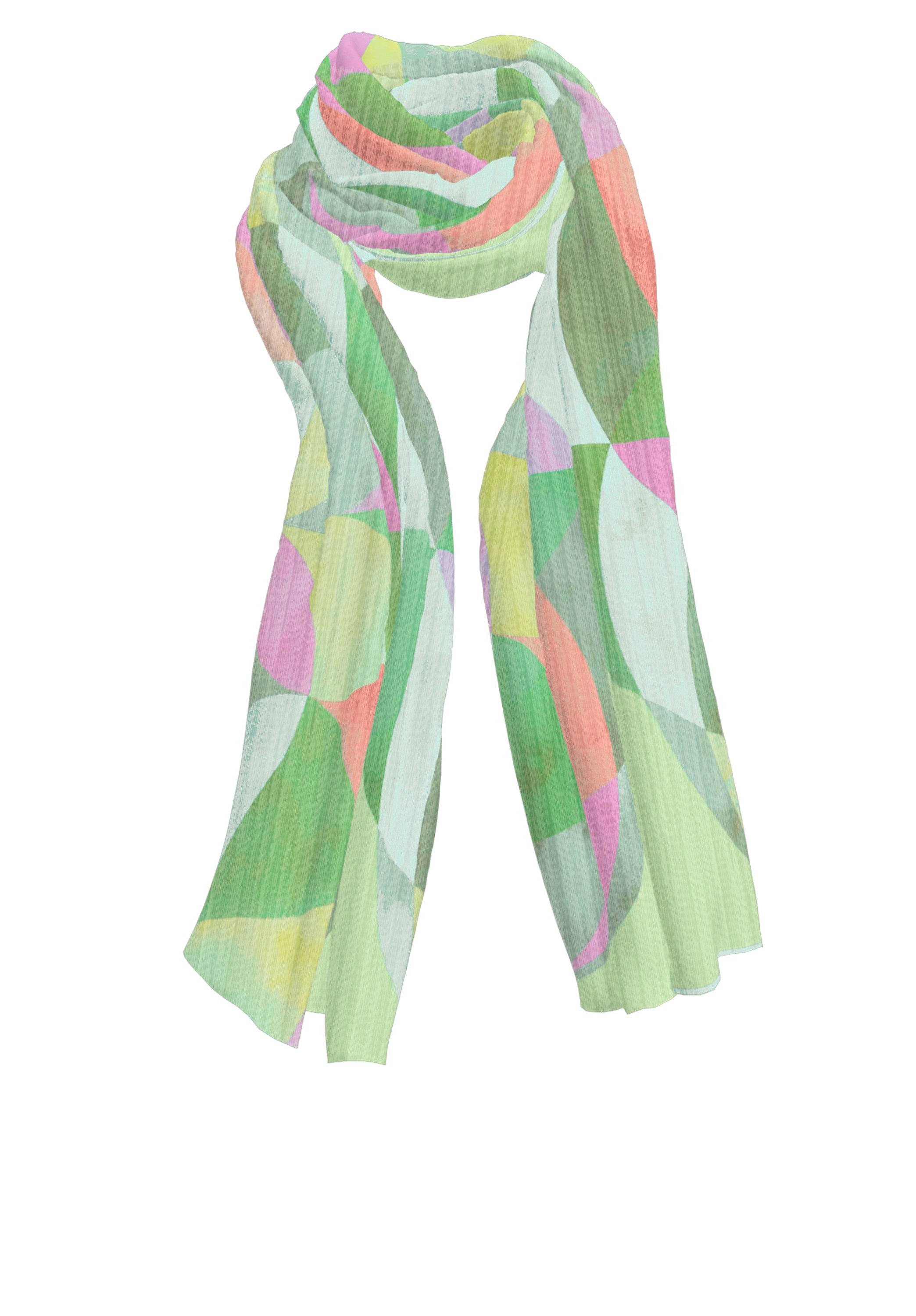 bianca Modeschal TORO, in sommerlichem Allover-Muster