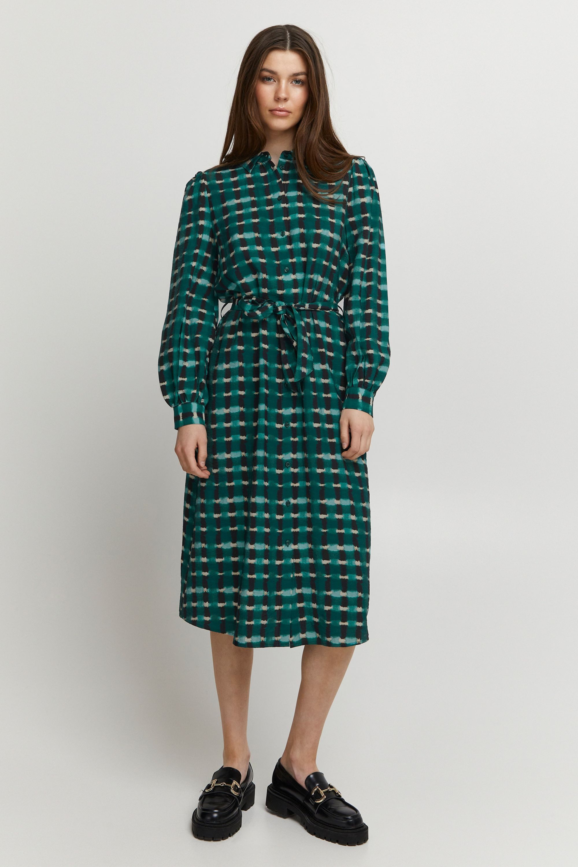 b.young Hemdblusenkleid BYIBINE LONG SHIRT DRESS günstig online kaufen