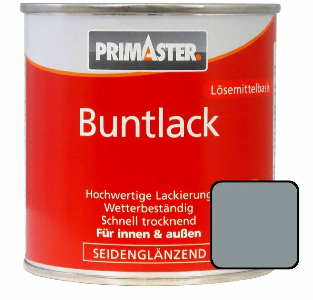 Primaster Acryl-Buntlack Primaster silbergrau 7001 Buntlack ml RAL 125