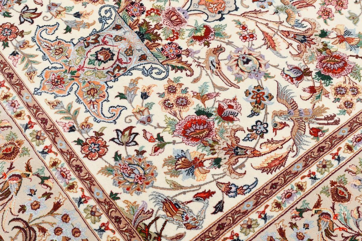 Orientteppich Isfahan Seidenkette 153x232 Handgeknüpfter Trading, Nain mm 6 Orientteppich, rechteckig, Höhe