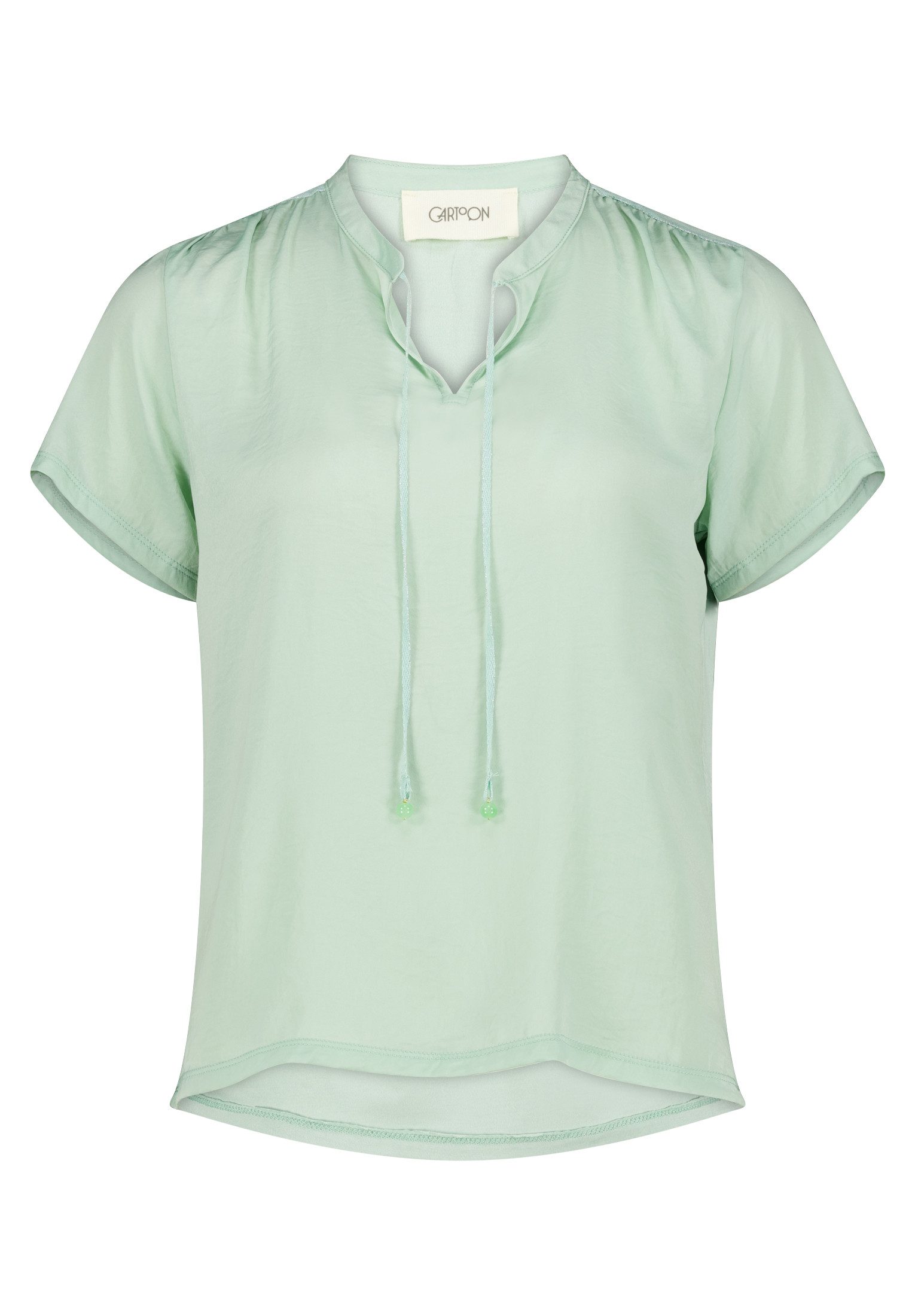 Cartoon Kurzarmshirt Damen kurzarm (1-tlg)