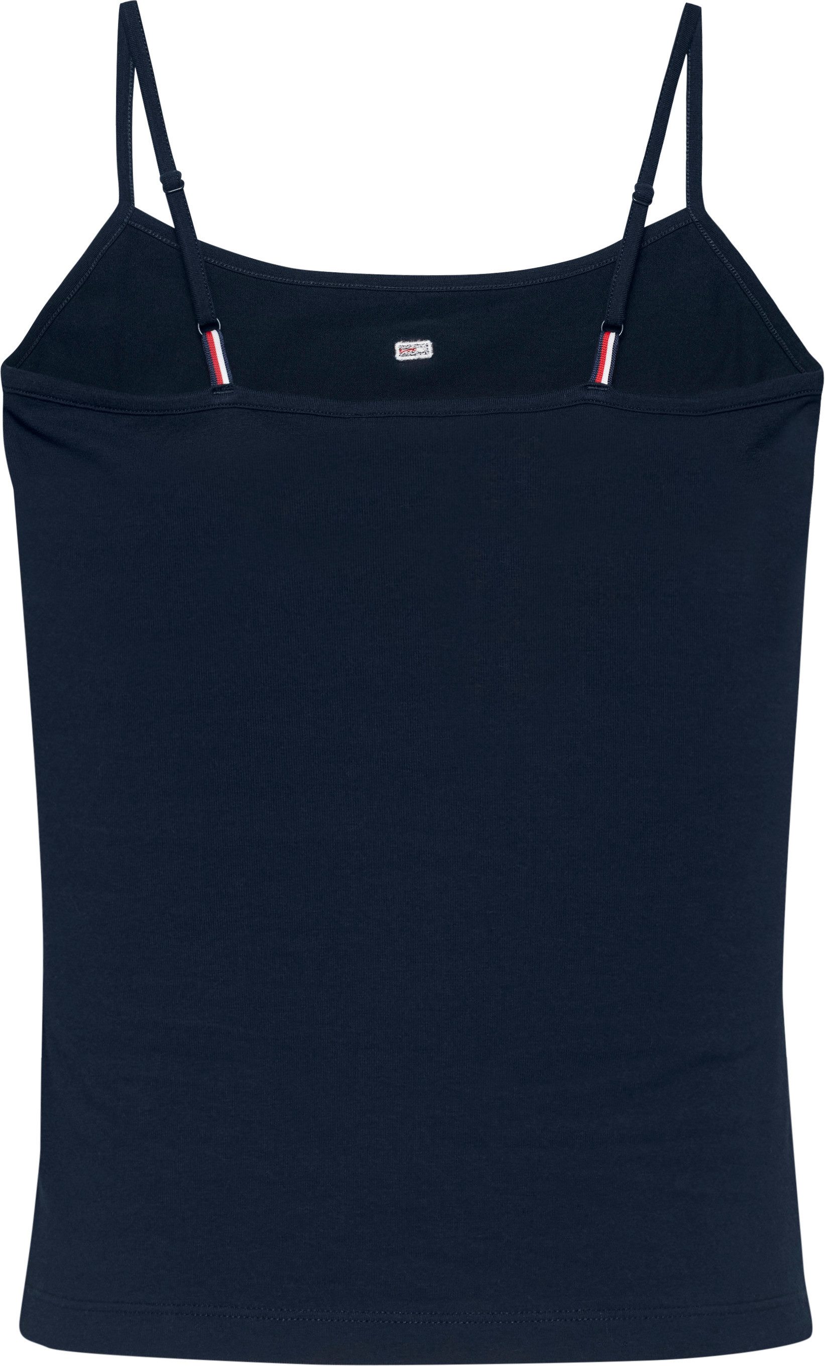 Tommy Jeans Spaghettitop TJW ESSENTIAL STRAP TOP EXT mit Logostickerei, Slim Fit