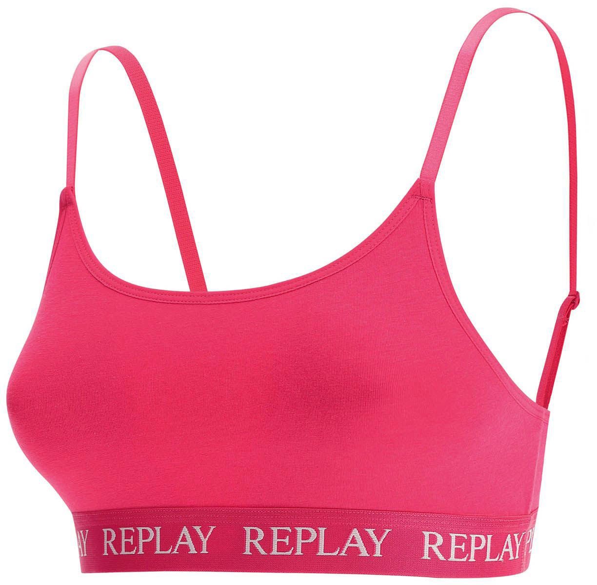 Replay Bustier LADY CASUAL BRALETTE mit verstellbaren Spagettiträger