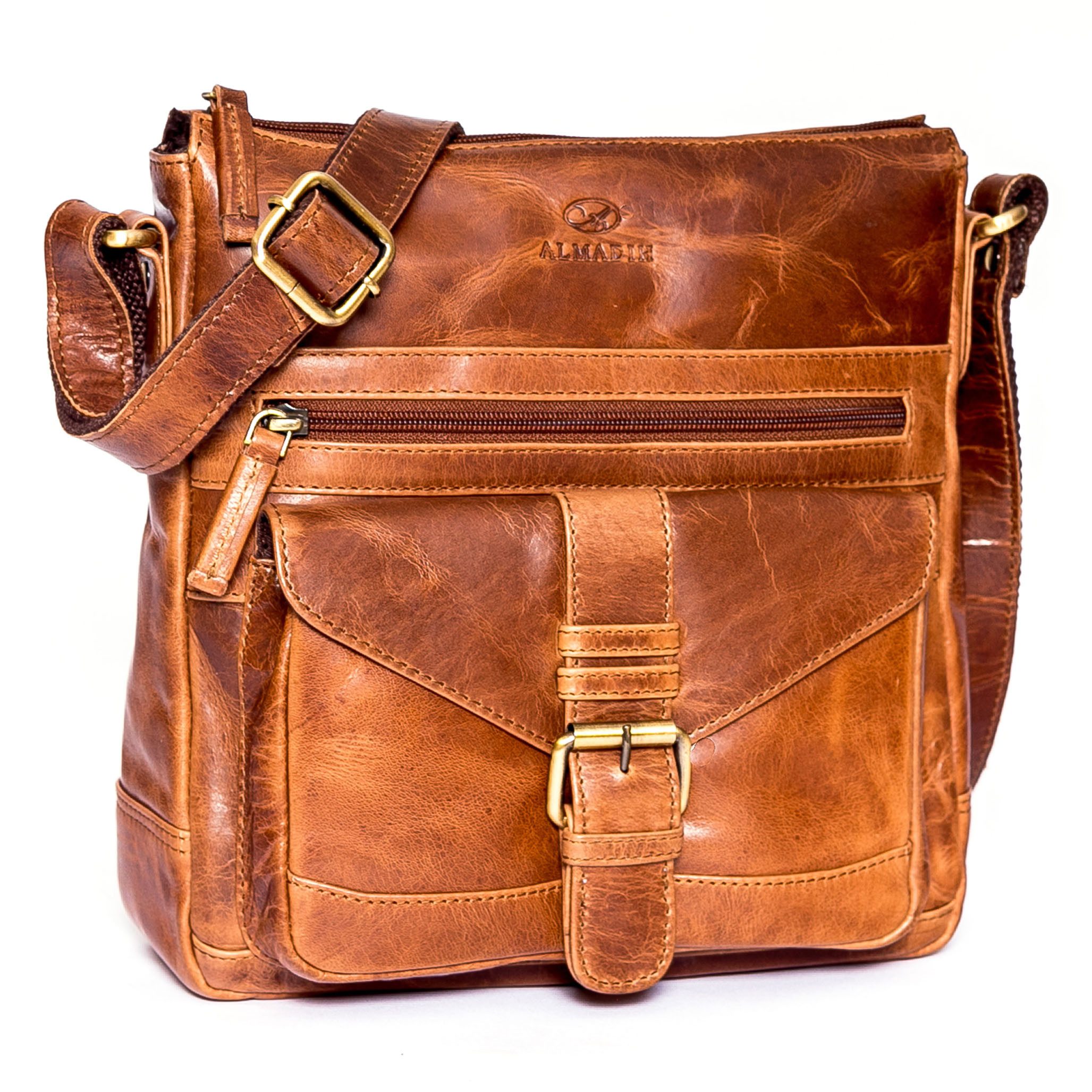 Handtasche Leder Damen Abby Umhängetasche Damentasche Schultertasche