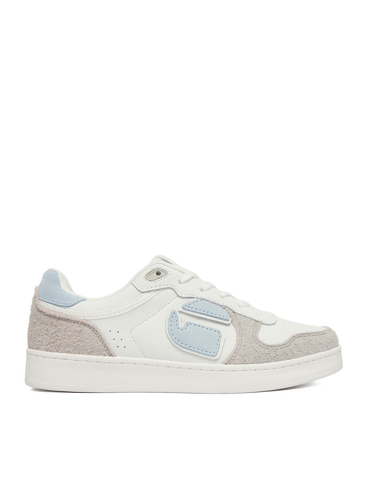 G-STAR G Star Raw Damenschuhe Weiß G-STAR RAW-CEO-ELLA-Y250035 Weißes Blaues Sneaker