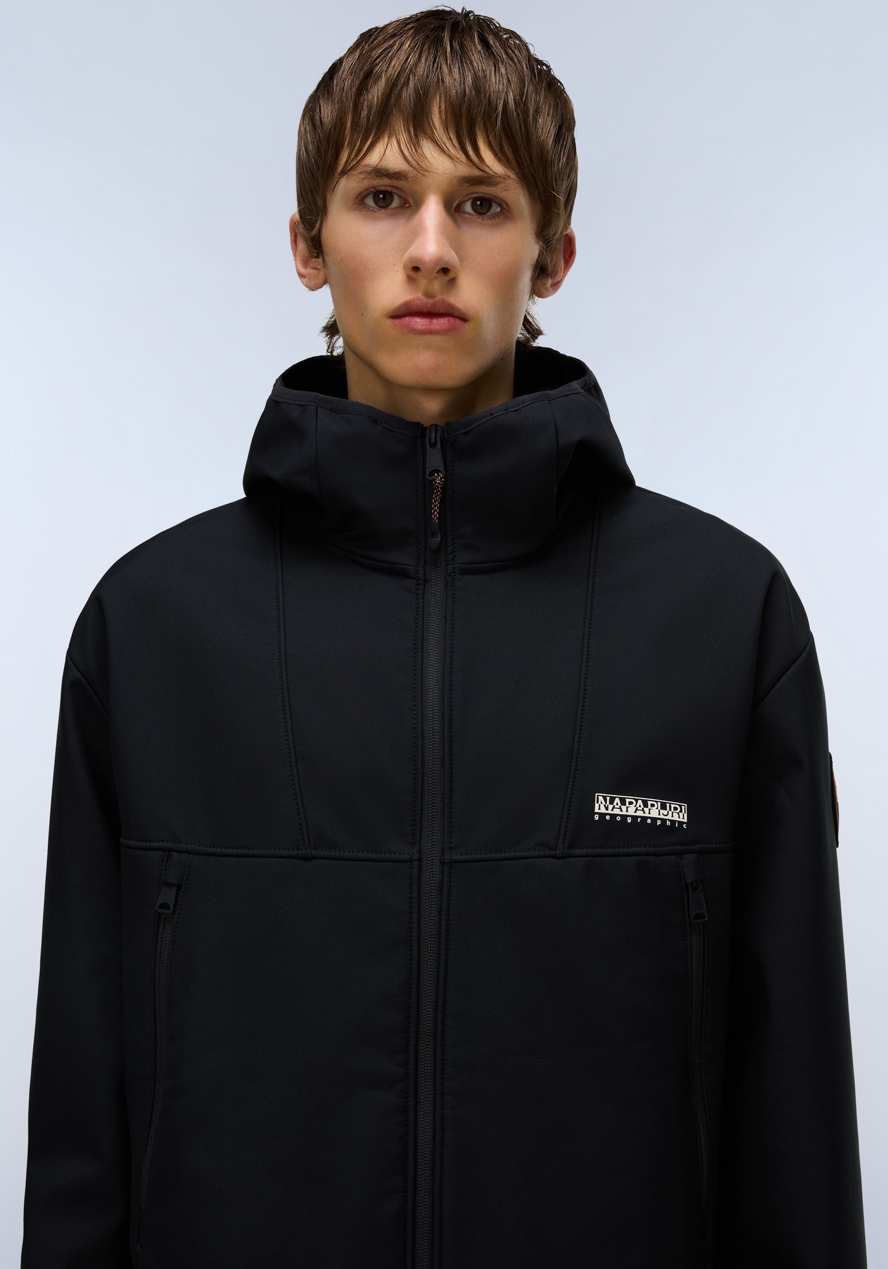 Napapijri Softshelljacke BIOIS Reißverschlusstaschen, normale Passform günstig online kaufen