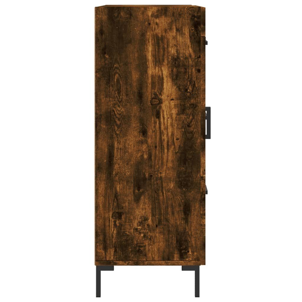 vidaXL Sideboard Sideboard Räuchereiche Holzwerkstoff St) (1 69,5x34x90 cm