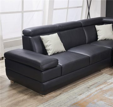 JVmoebel Ecksofa Moderne Sofa Eckgarnitur U Form Polster Ecke Couch Design, Made in Europe
