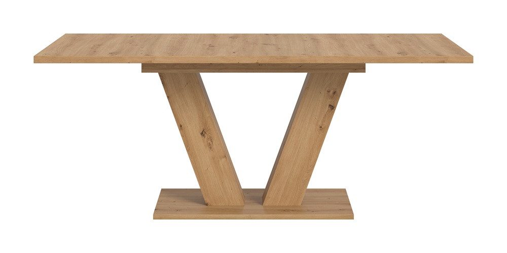xonox.home Esstisch Esstisch Motion, ausziehbar, V-Fußgestell, Eiche Artisan, 150(190), Küchentisch, Eiche Artisan