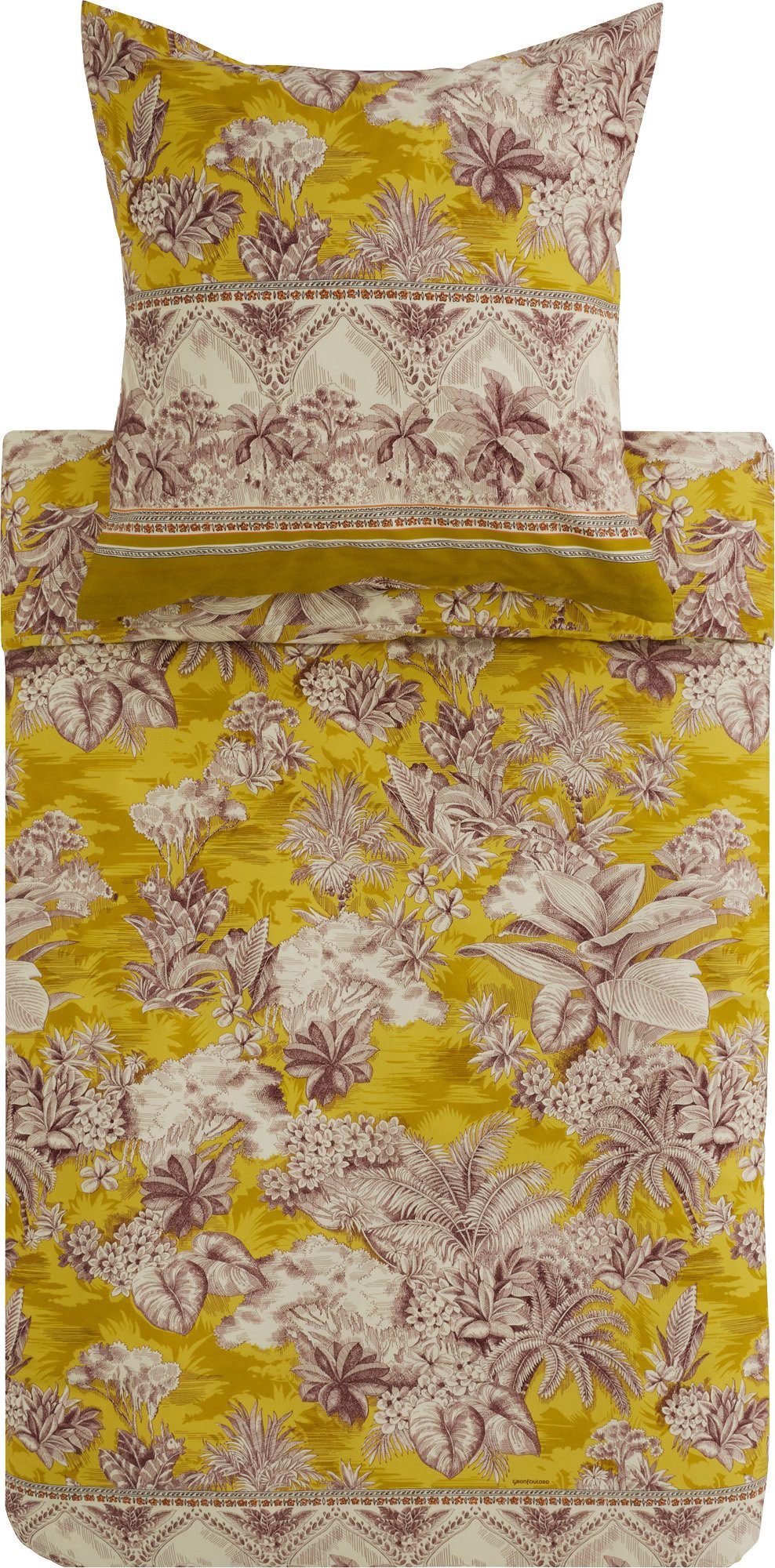 Bassetti Bettwäsche Bettwäsche "Boboli", Mako-Satin, Feinsatin Paisley/Blumen/Ornamente