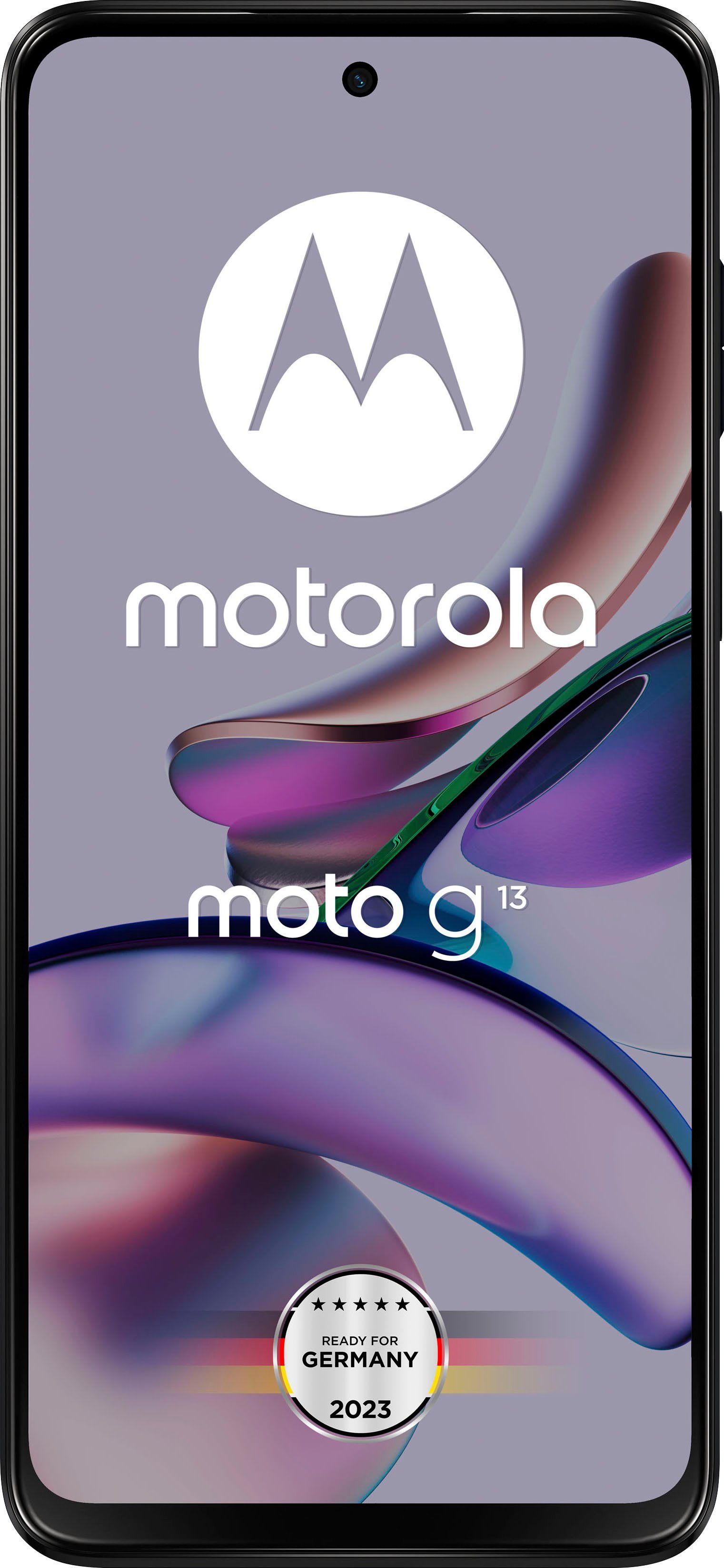 Motorola g13 Smartphone (16,56 MP cm/6,52 Speicherplatz, charcoal 50 128 GB matte Kamera) Zoll