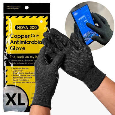 cofi1453 Multisporthandschuhe Antibakterielle Handschuhe Touchscreen möglich Training Sport
