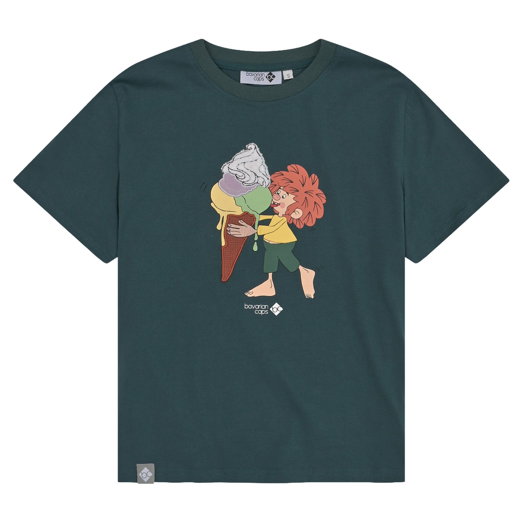 Bavarian Caps T-Shirt Bavarian Caps Damen T-Shirt "Pumuckl Schleckeis" - du günstig online kaufen