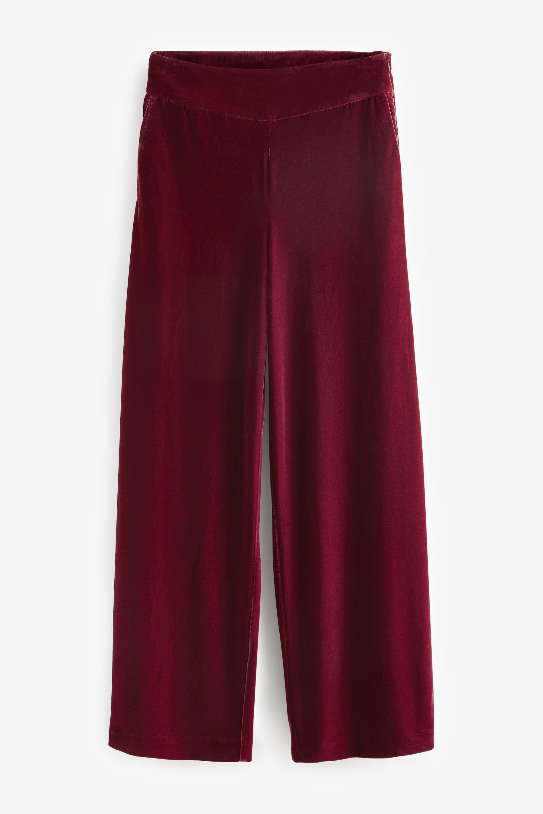 Next Samthose Samthose mit weitem Beinschnitt günstig online kaufen