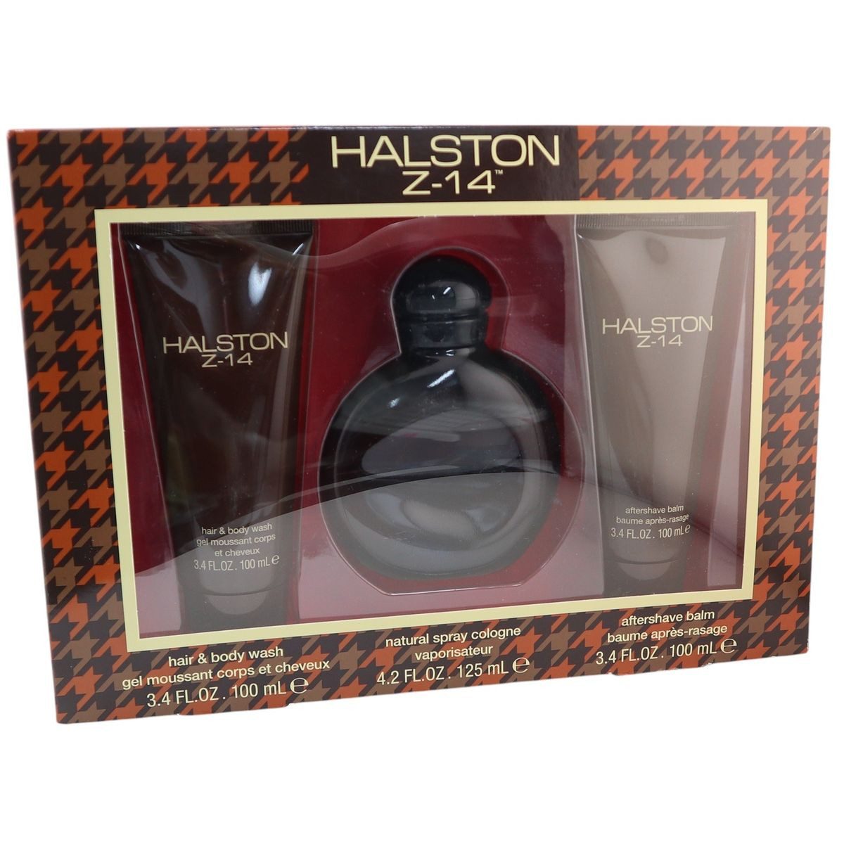 Halston Duft-Set Halston Z-14 Cologne Spray 125 ml + After Shave Balm + Duschgel 100 ml