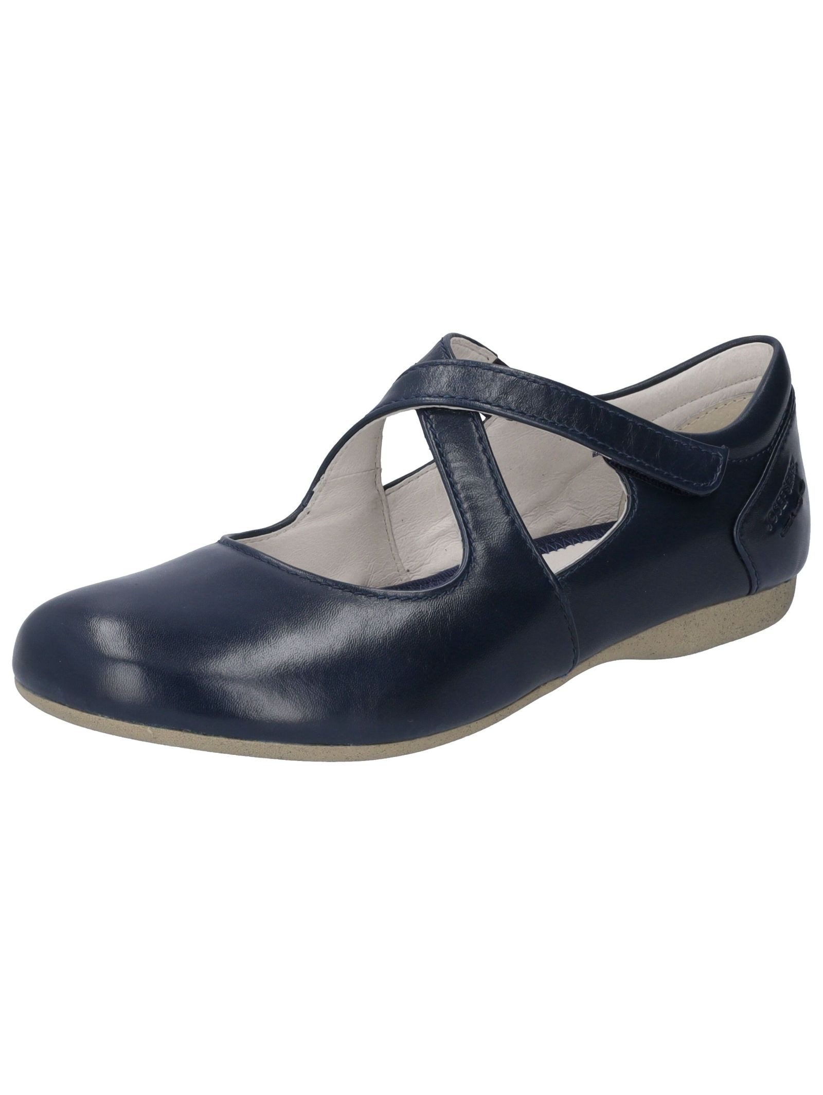 Ballerinas Leder . Riemchenballerina