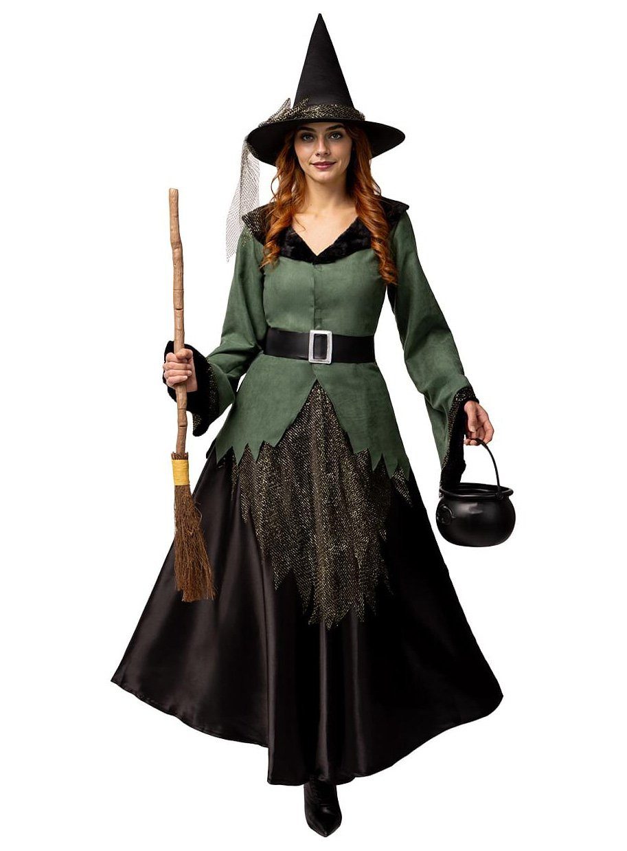 Metamorph Hexen-Kostüm Zauberhafte Hexe Kostüm, Hübsches und hochwertiges Kleid für jede Hexenzusammenkunft