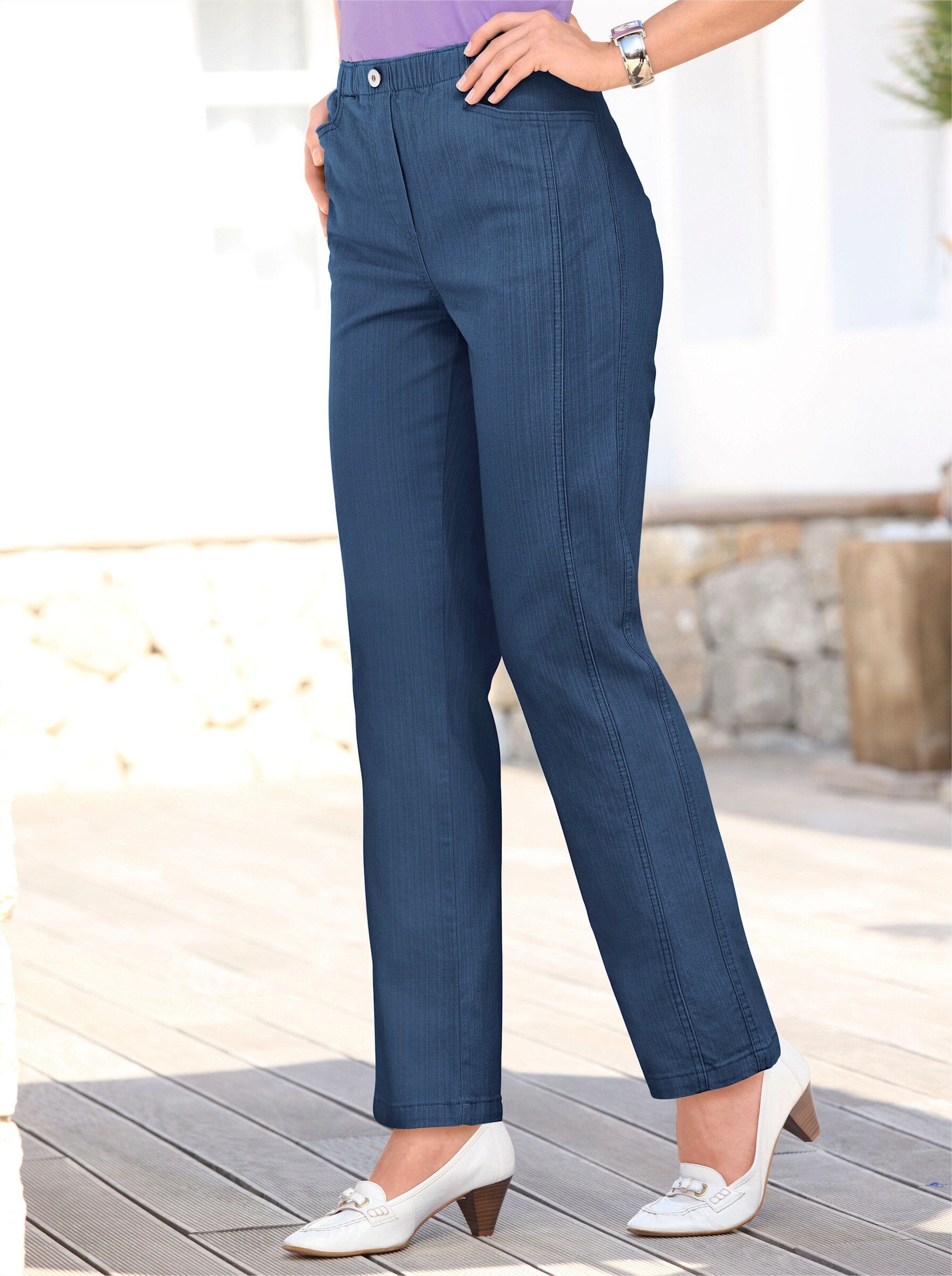 Classic Basics Schlupfjeans 1 Stk. tlg. günstig online kaufen