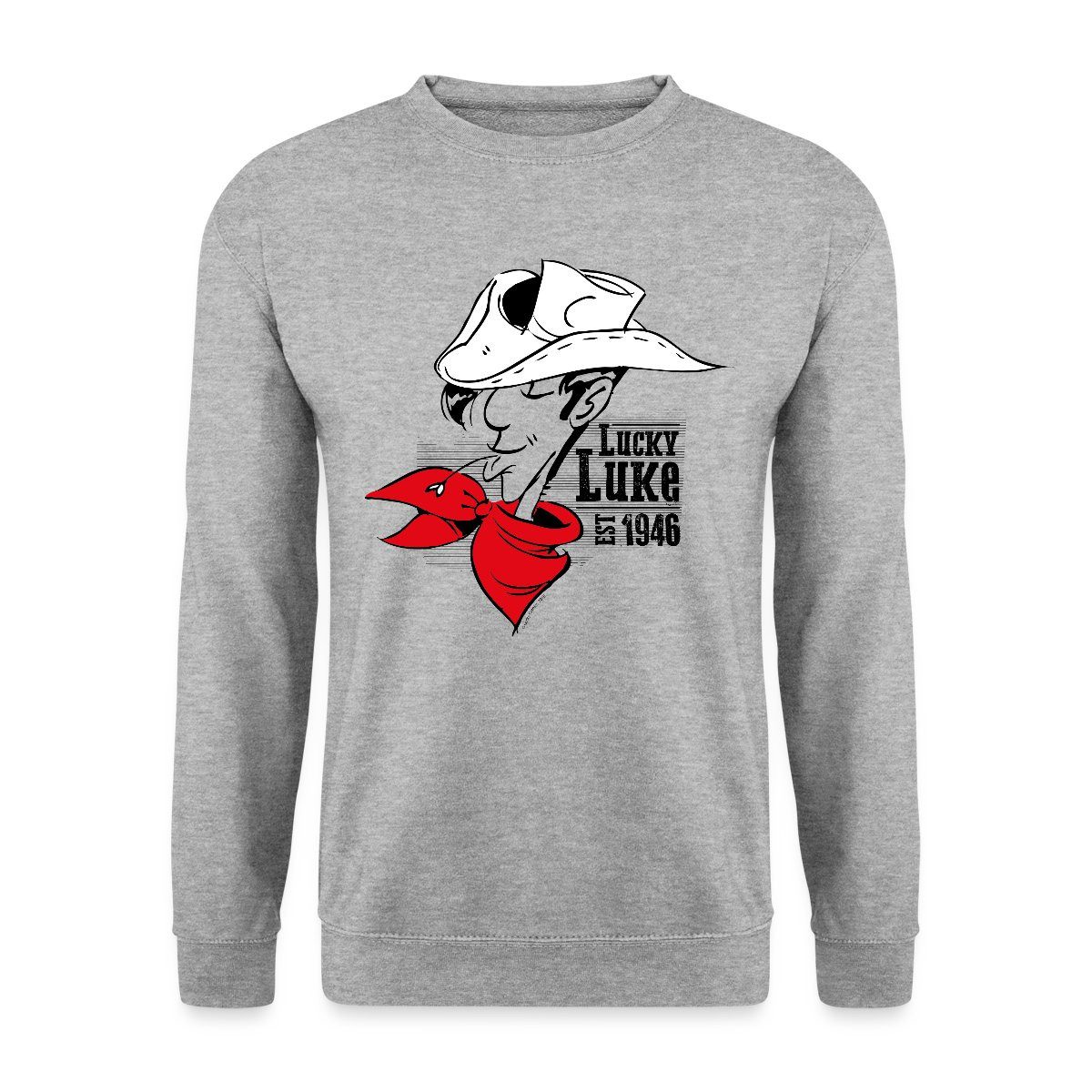 Sweatshirt Lucky Luke Est. 1946 Unisex Pullover
