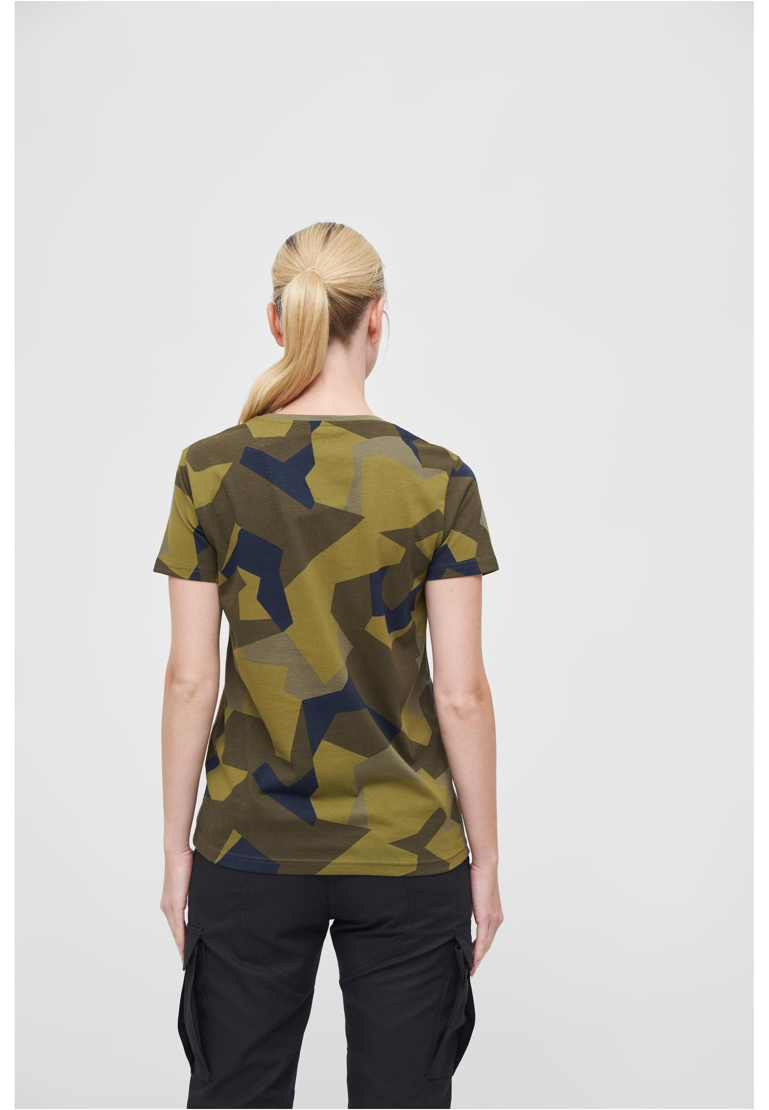 Ladies swedishcamo Brandit Damen T-Shirt (1-tlg) Kurzarmshirt
