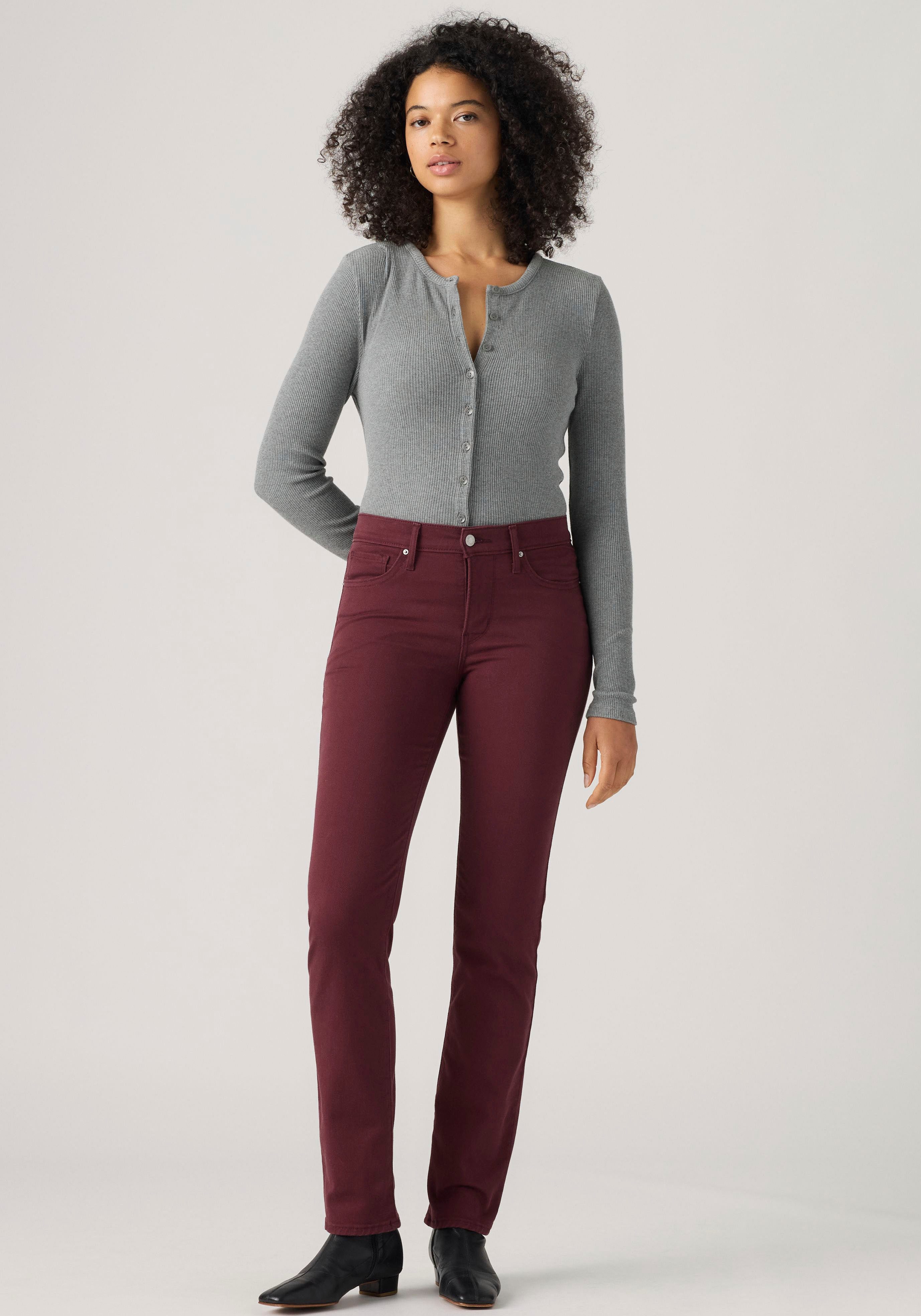 Levi's® Gerade Jeans 314 Shaping Straight mit Stretch
