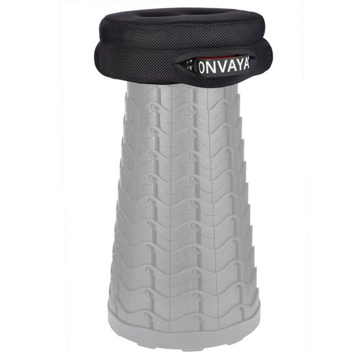 ONVAYA Sitzhocker »Ausziehbarer Klapphocker, Faltbarer