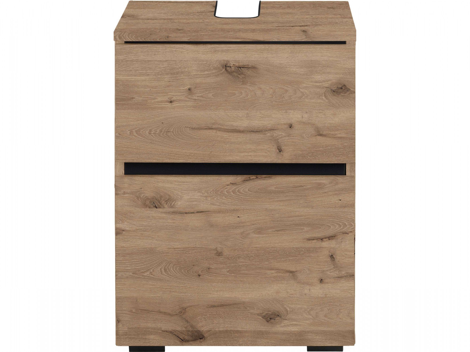 Home affaire Waschbeckenunterschrank Wisla Siphonausschnitt, Breite 40 cm, Höhe 55 cm