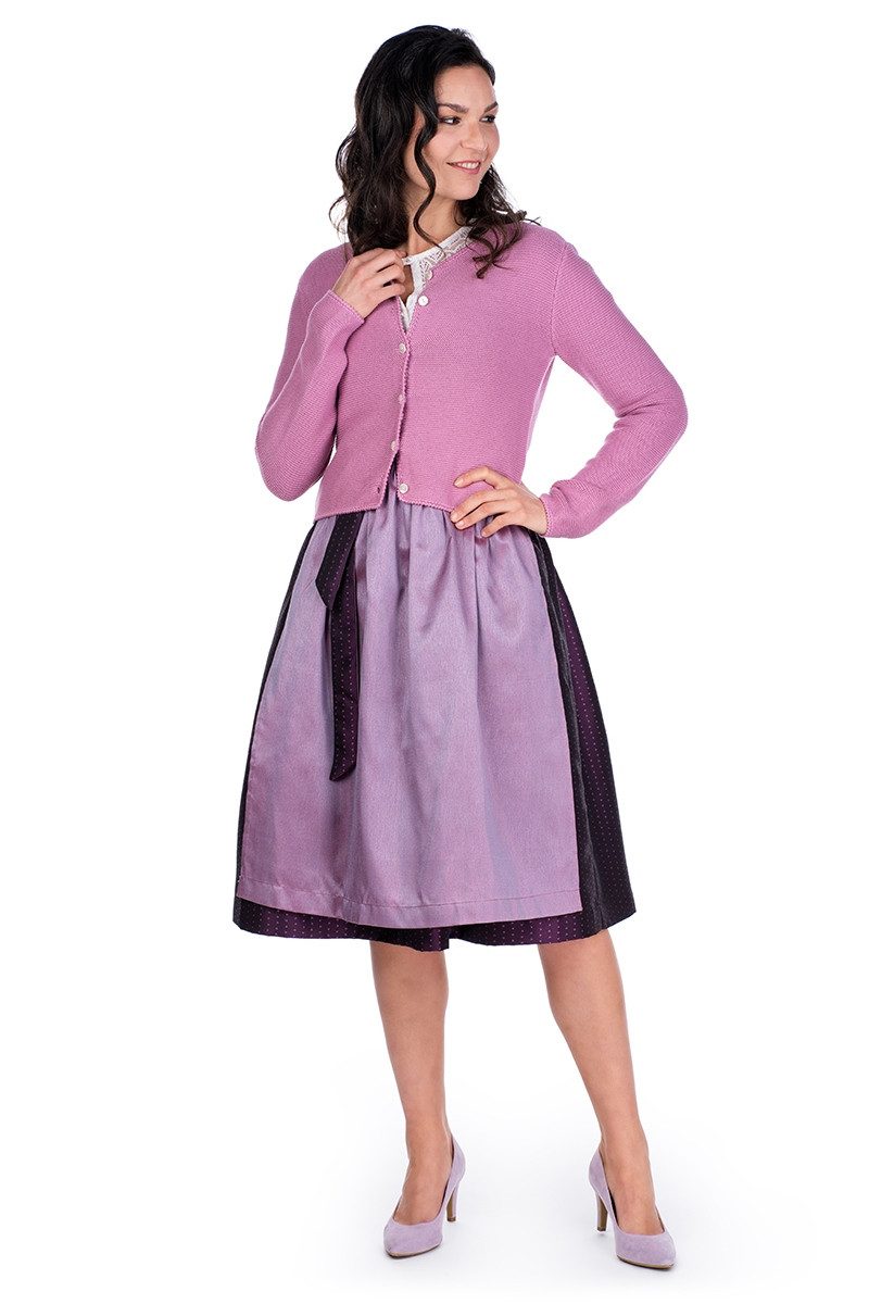Hammerschmid Trachtenstrickjacke Trachten Strickjacke - SPIEZ - beerenrosa, günstig online kaufen