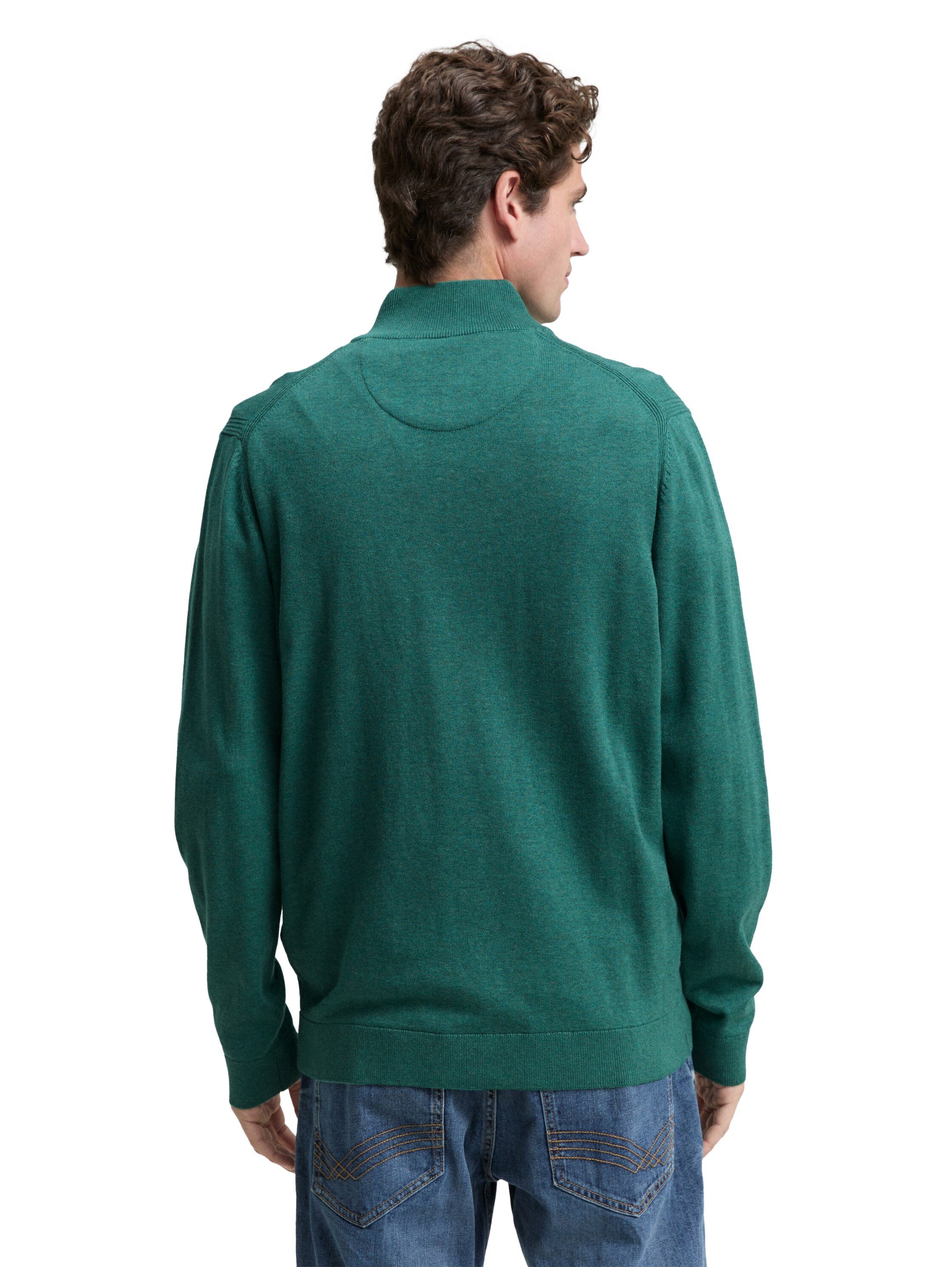 TOM TAILOR Strickjacke mit Logo Stickerei günstig online kaufen