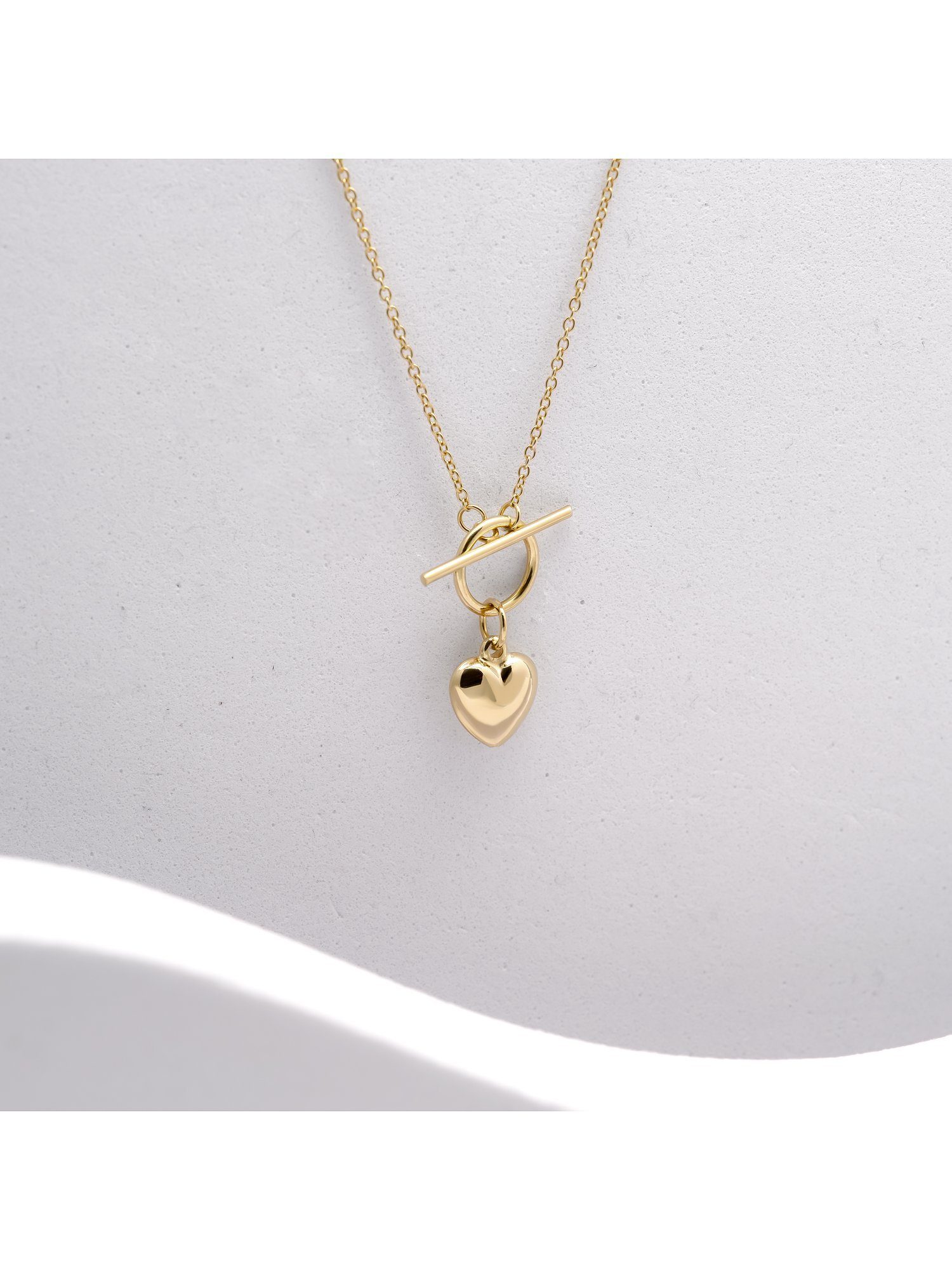 CHRIST Goldkette CHRIST Damen-Kette 585er Gelbgold Herz günstig online kaufen