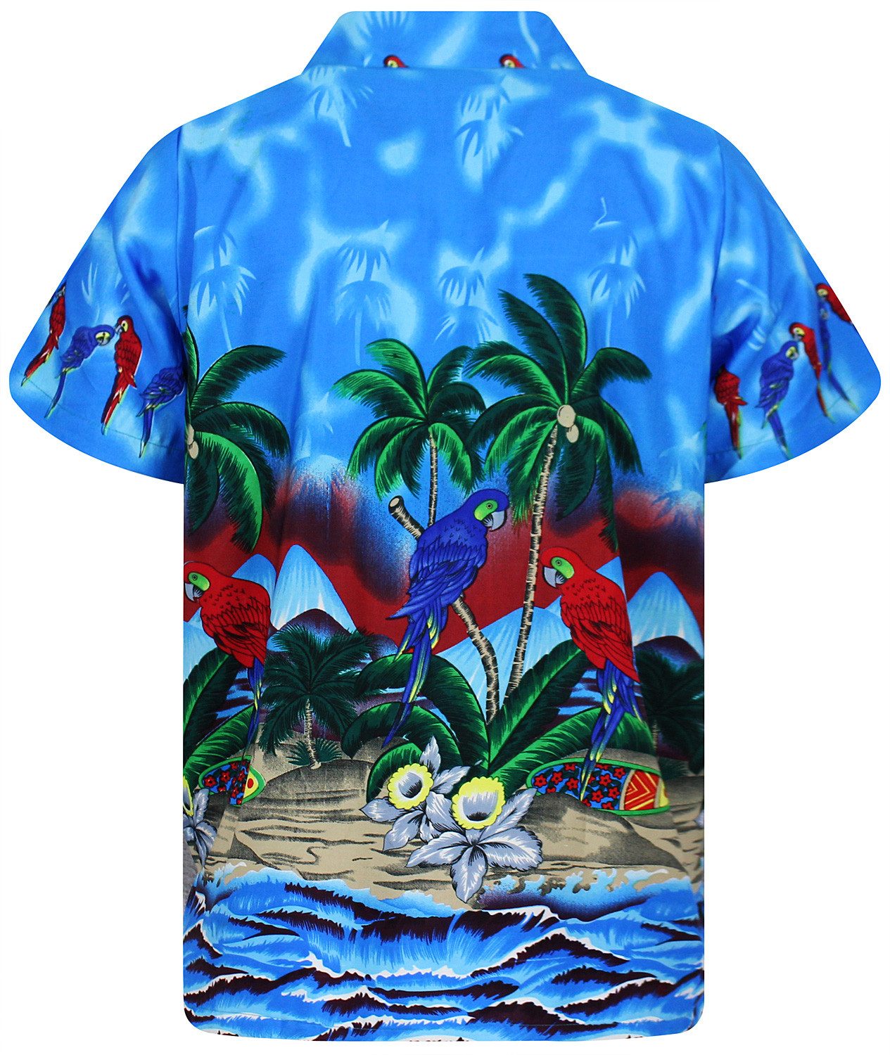 King Kameha Hawaiihemd Parrot Funky Hawaii-Hemd günstig online kaufen