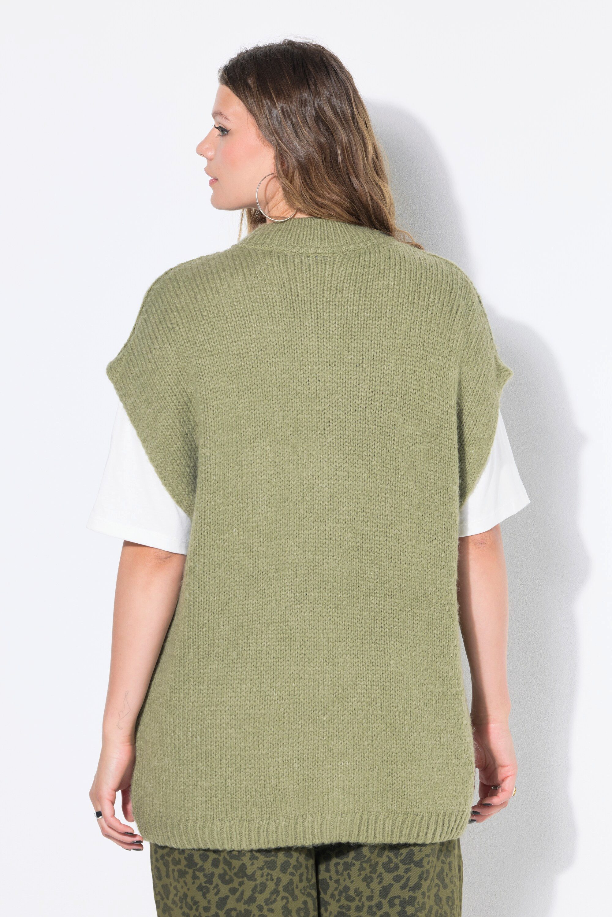 Studio Untold Strickjacke Strickweste oversized extra weich