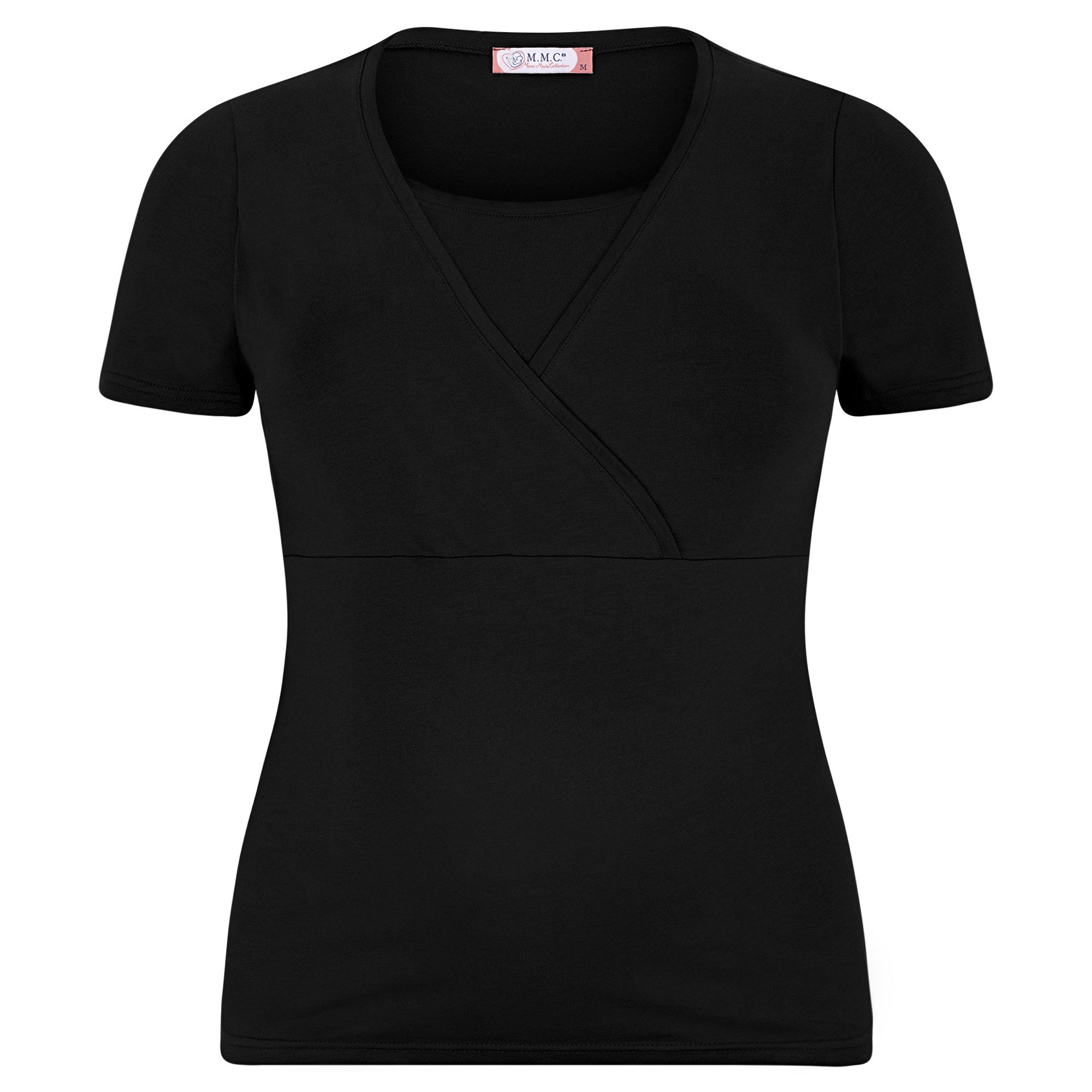 M.M.C. Stillshirt Stillmode Umstandsshirt 3er Set Umstandsmode (3-tlg) Schwangerschaftsshirt
