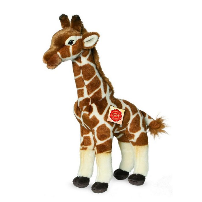 Teddy Hermann® Kuscheltier Giraffe stehend 38 cm zum Teil aus recyceltem Material
